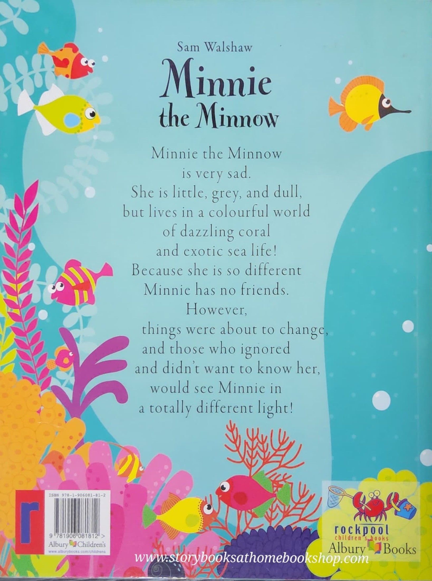 หนังสือนิทานปกอ่อน** 🍅🍓MINNIE THE MINNOW BY SAM WALSHAW