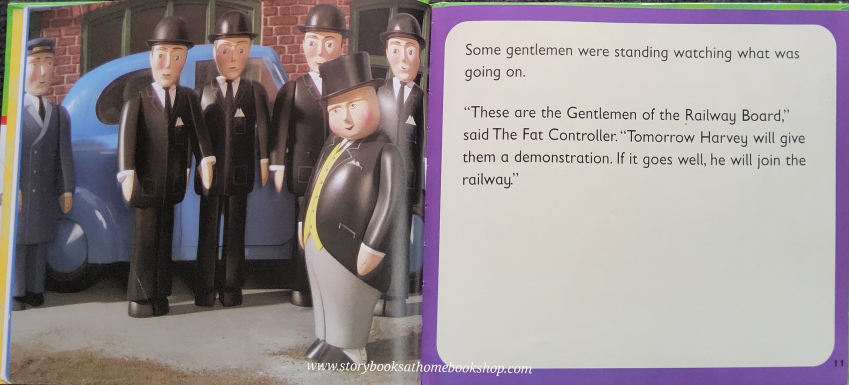 หนังสือนิทานปกแข็ง** 🍅THOMAS&FRIENDS:THARVEY TO THE RESCUE