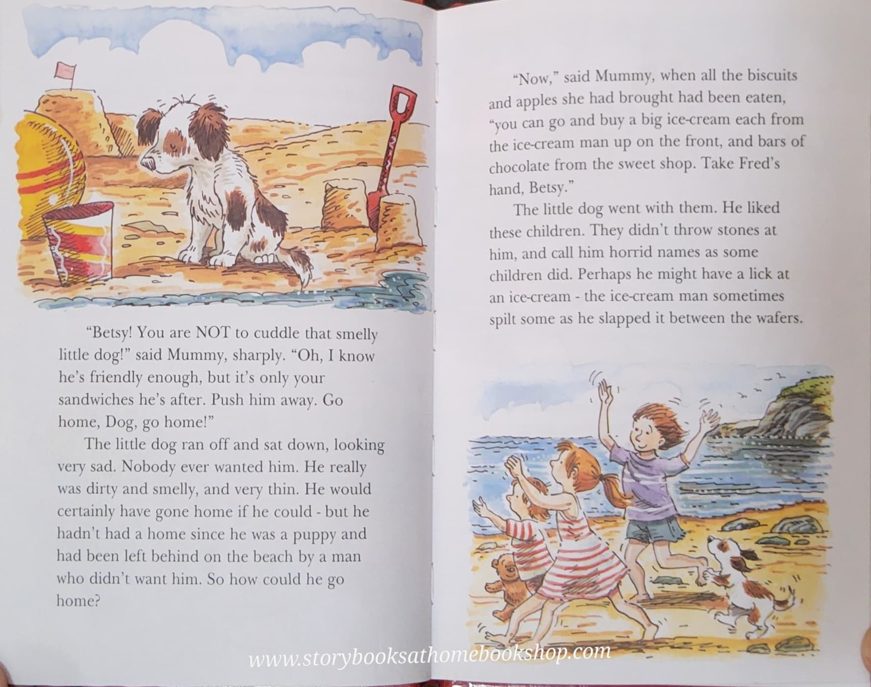 หนังสือนิทานปกแข็ง ** 🍓🍓THE SMELLY LITTLE DOG BY ENID BLYTON