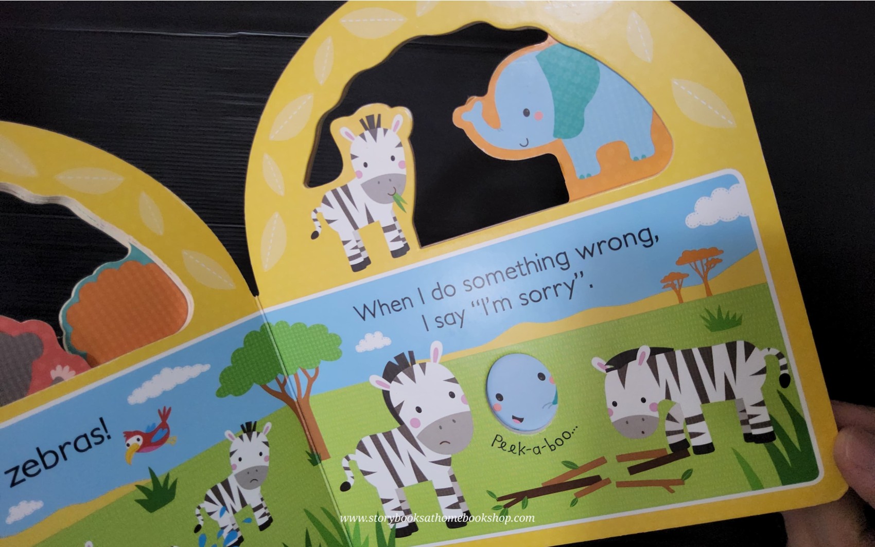 BOARD BOOK** 🍅🍅PEEK-A-ABOO PLAYBOOK: I CAN SAY PLEASE