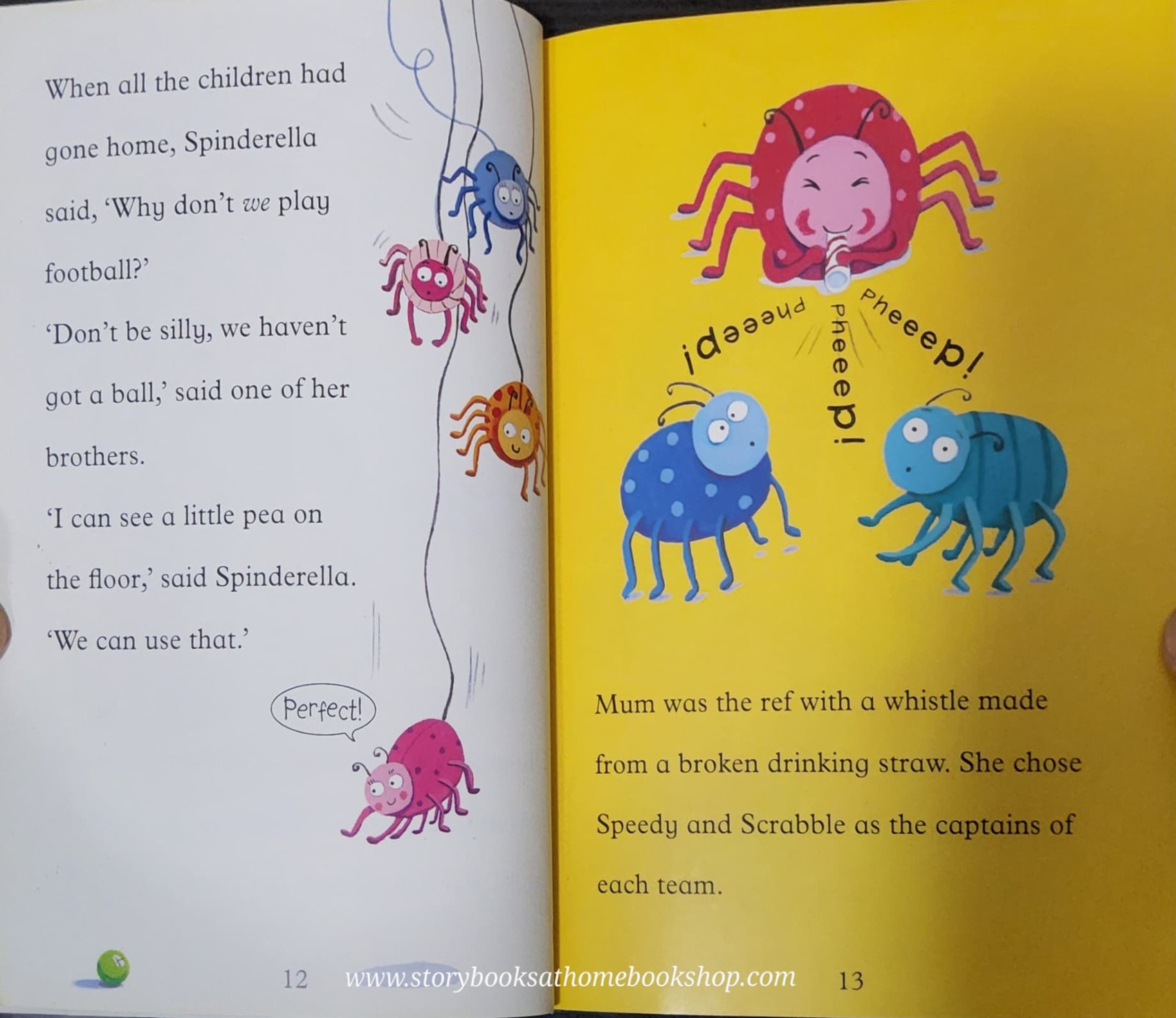 หนังสือนิทานปกอ่อน** ♥️SPINDERELLA BY JULIA DONALDSON