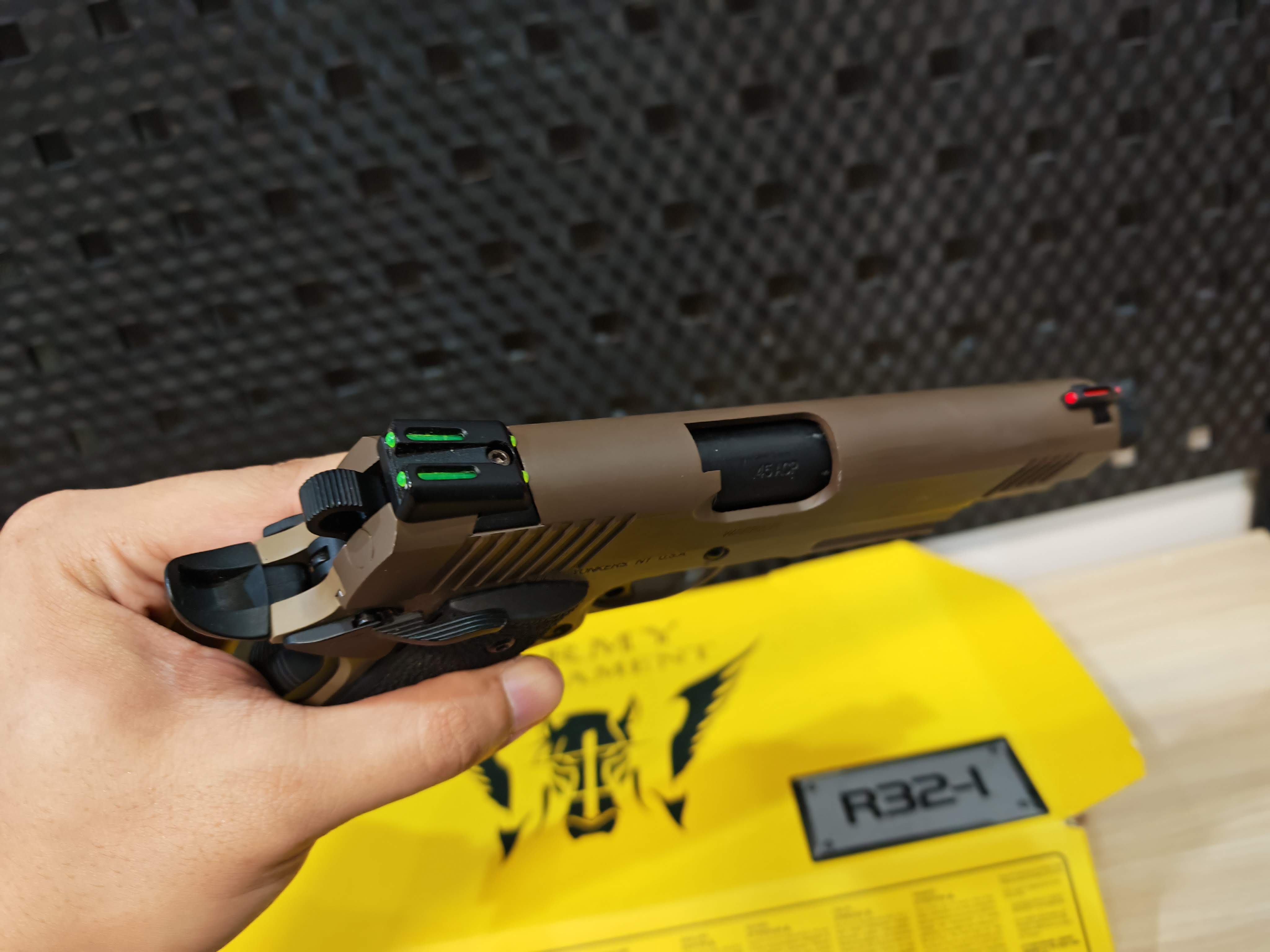 Army Armament R32-1 Kimber Custom 1911 GBB BB Gun บีบีกัน Airsoft Gun ปืนอัดลม ปืนสั้นแก๊ส มือสอง