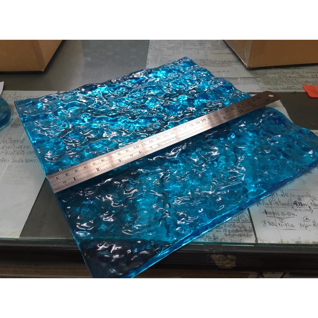 ฉากพื้นน้ำ วางฟิกเกอร์ โมเดล เรซิ่น (ขนาดใหญ่) Water Surface Diorama GK Resin Figure Model