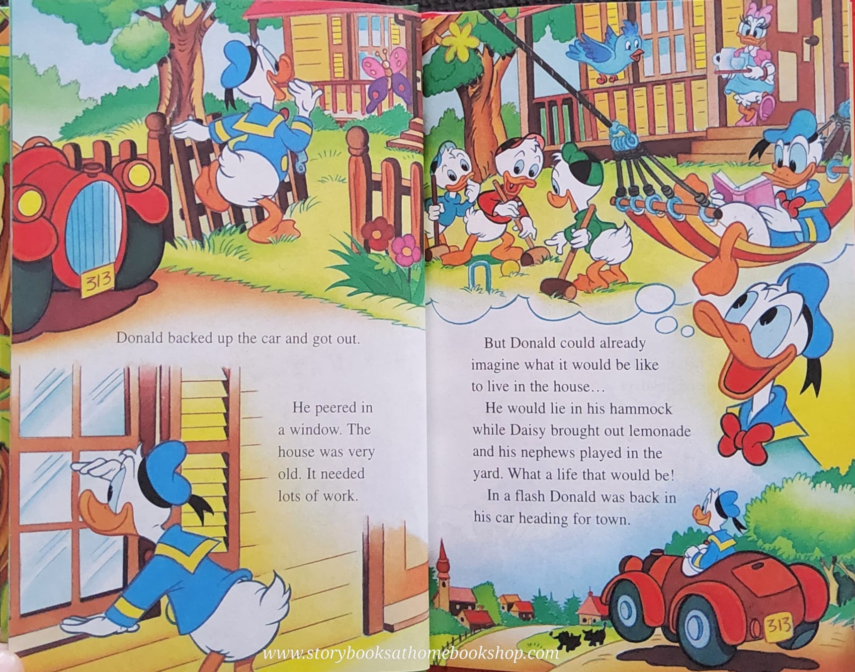 หนังสือนิทานปกแข็ง** 🍅🍅DISNEY DONALD DUCK BUYS A HOUSE