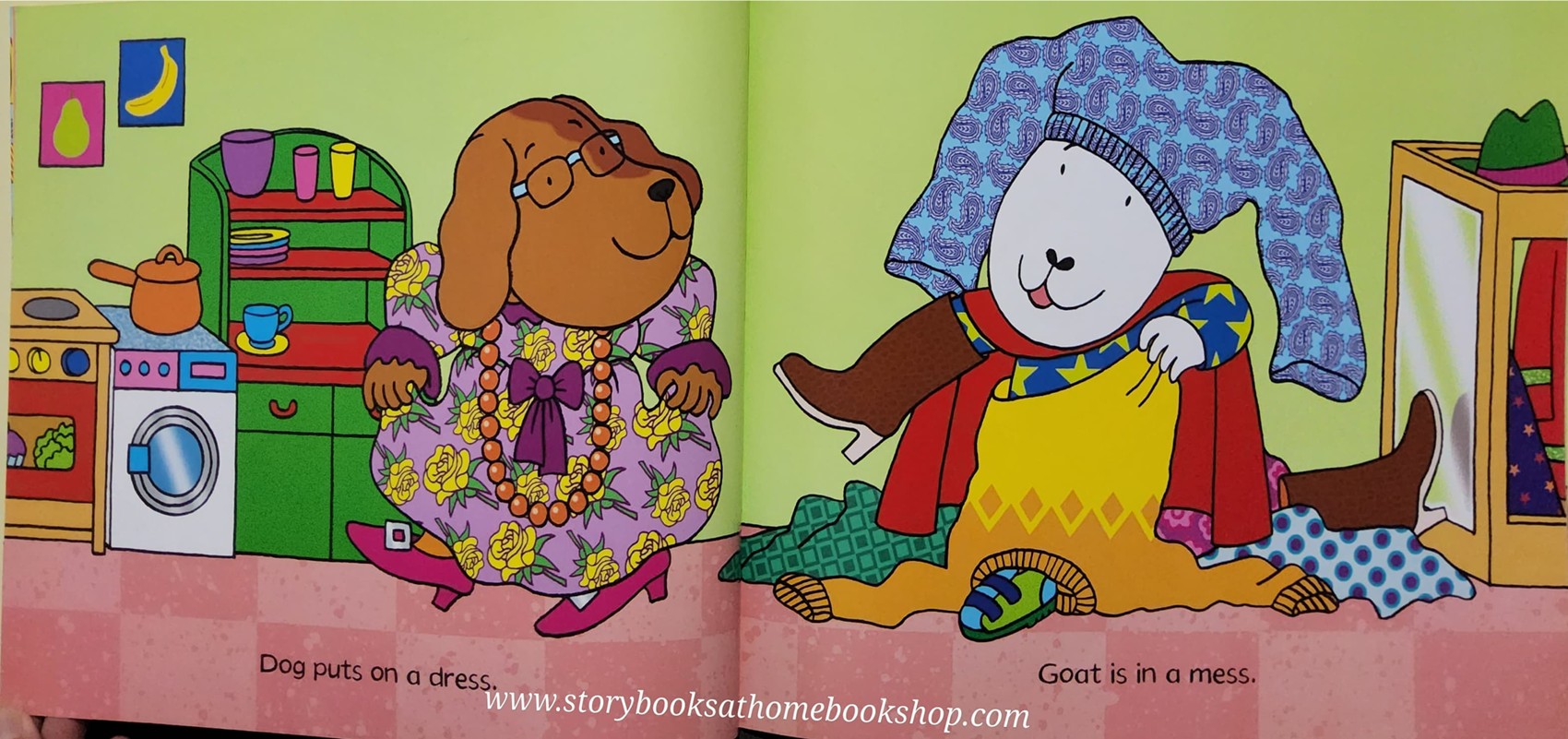 หนังสือนิทานปกอ่อน** ♥️GOAT GOES TO PLAYGROUP BY JULIA DONALDSON.NICK SHARRATT♥️