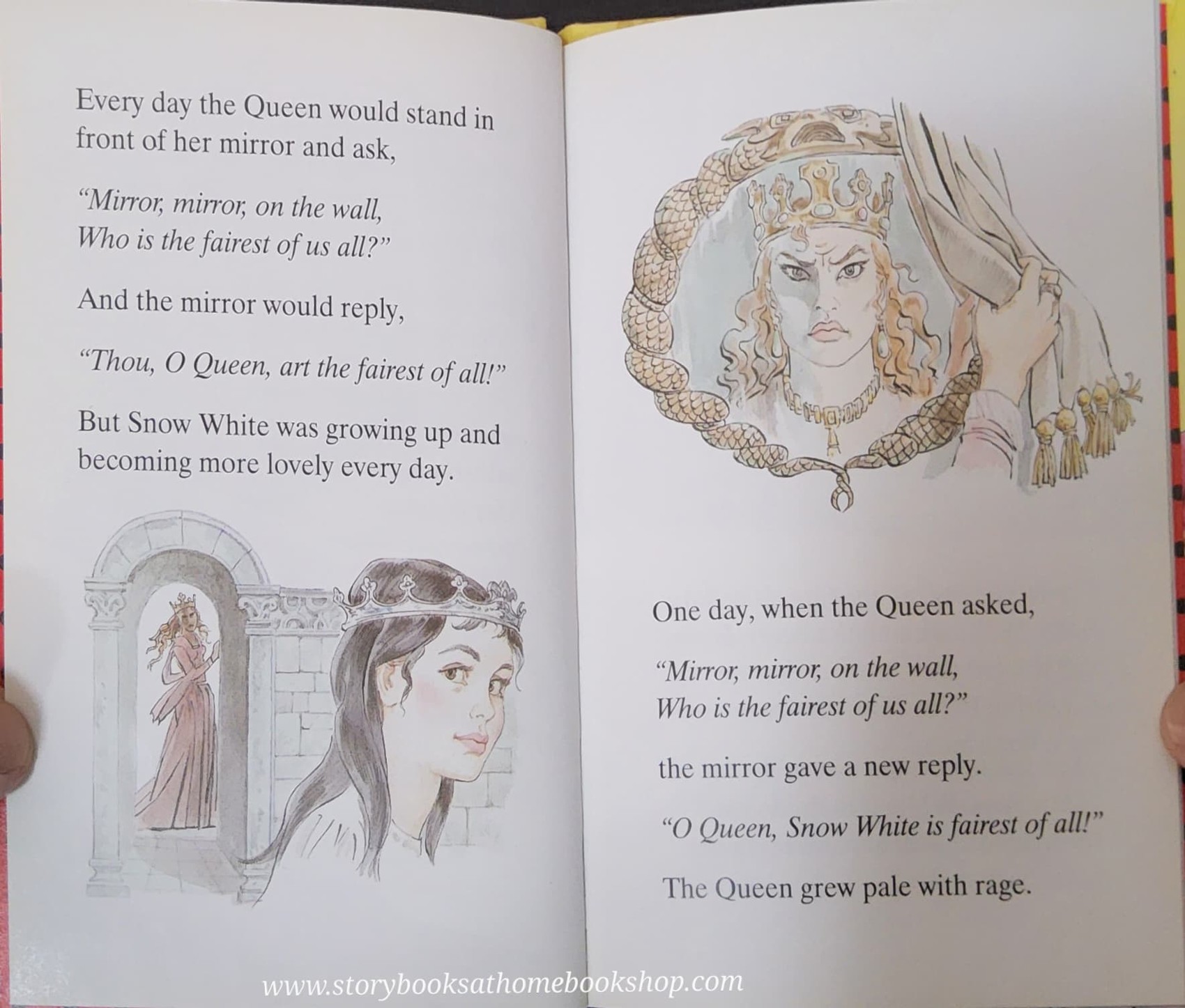 หนังสือนิทานปกแข็ง ** ♥️FAVOURITE TALES: SNOW WHIRE AND THE SEVEN DWARFS