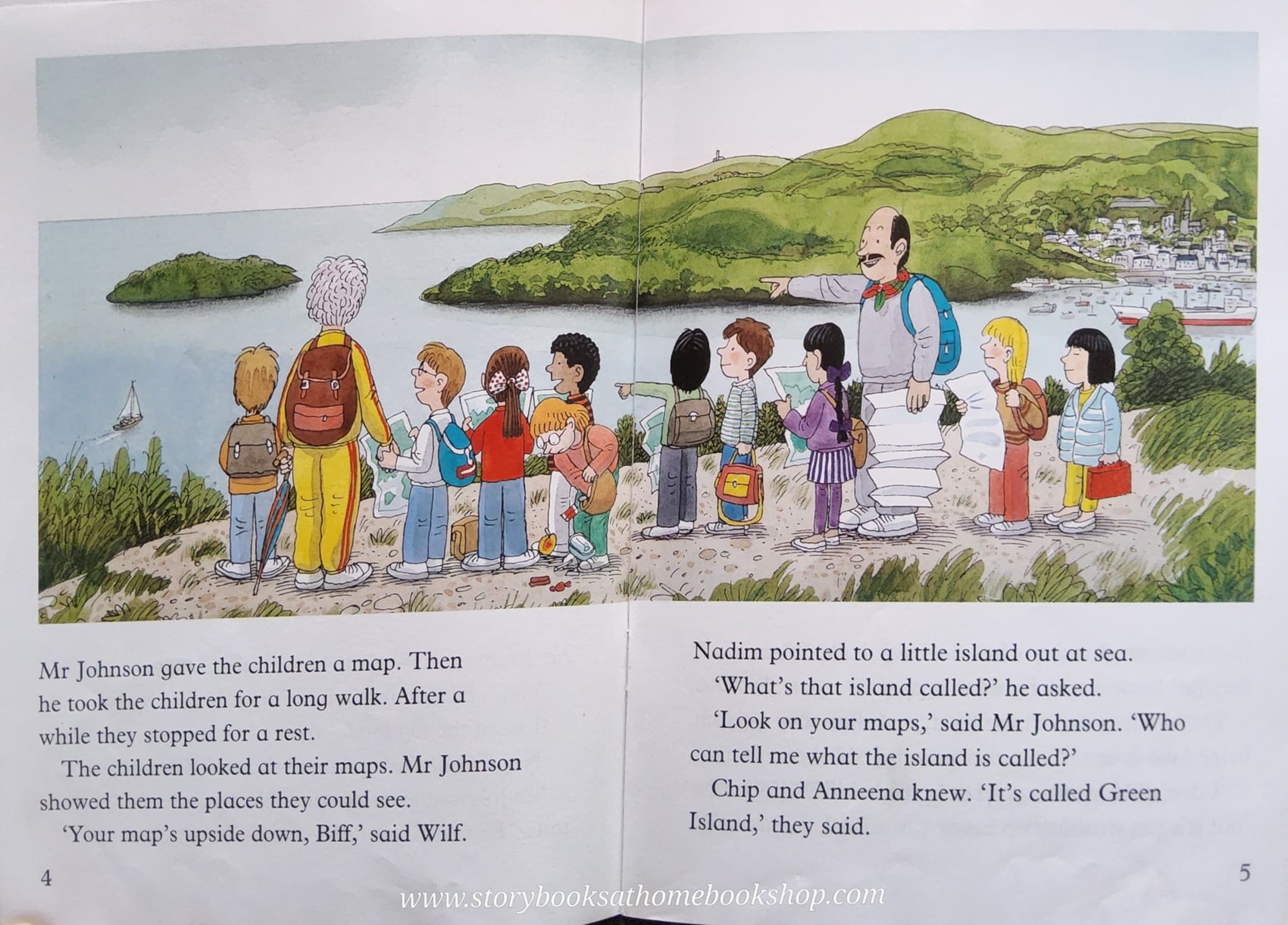 หนังสือนิทานปกอ่อน** 🍅 OXFORD READING TREE: STAGE9: GREEN ISLAND