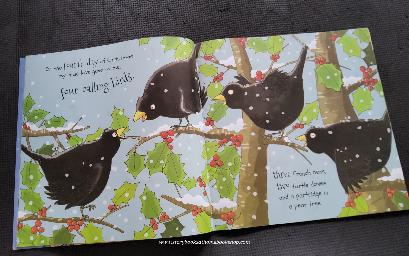 หนังสือนิทานปกอ่อน** 🍅🍓CHRISTMAS TIME:THE TWELVE DAYS OF CHRISTMAS