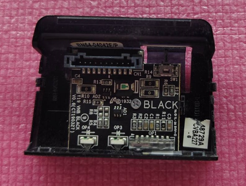 คีกด/คีทัช/ตัวรับรีโมท ทีวีซัมซุง SAMSUNG อะไหล่แท้#มือสองพร้อมใช้งาน พาร์ท BN96-48729A ใช้กับรุ่นQA55Q60T