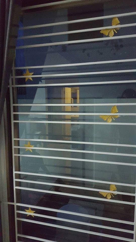 เหล็กดัดพร้อมมุ้งลวด