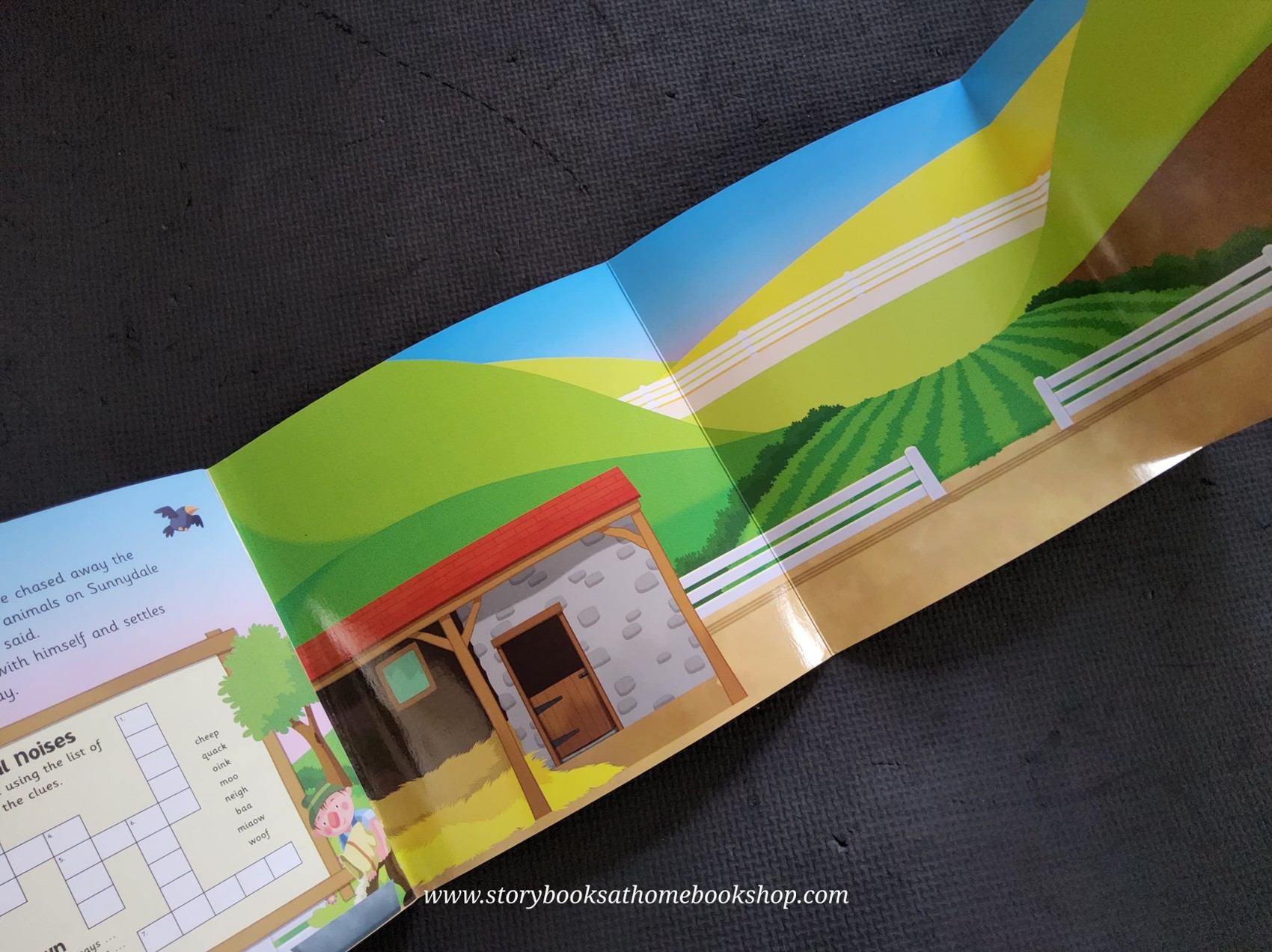 หนังสือนิทานปกอ่อน** 🍅SUNNYDALE FARM A STICKER STORY ACTIVITY BOOK♥️