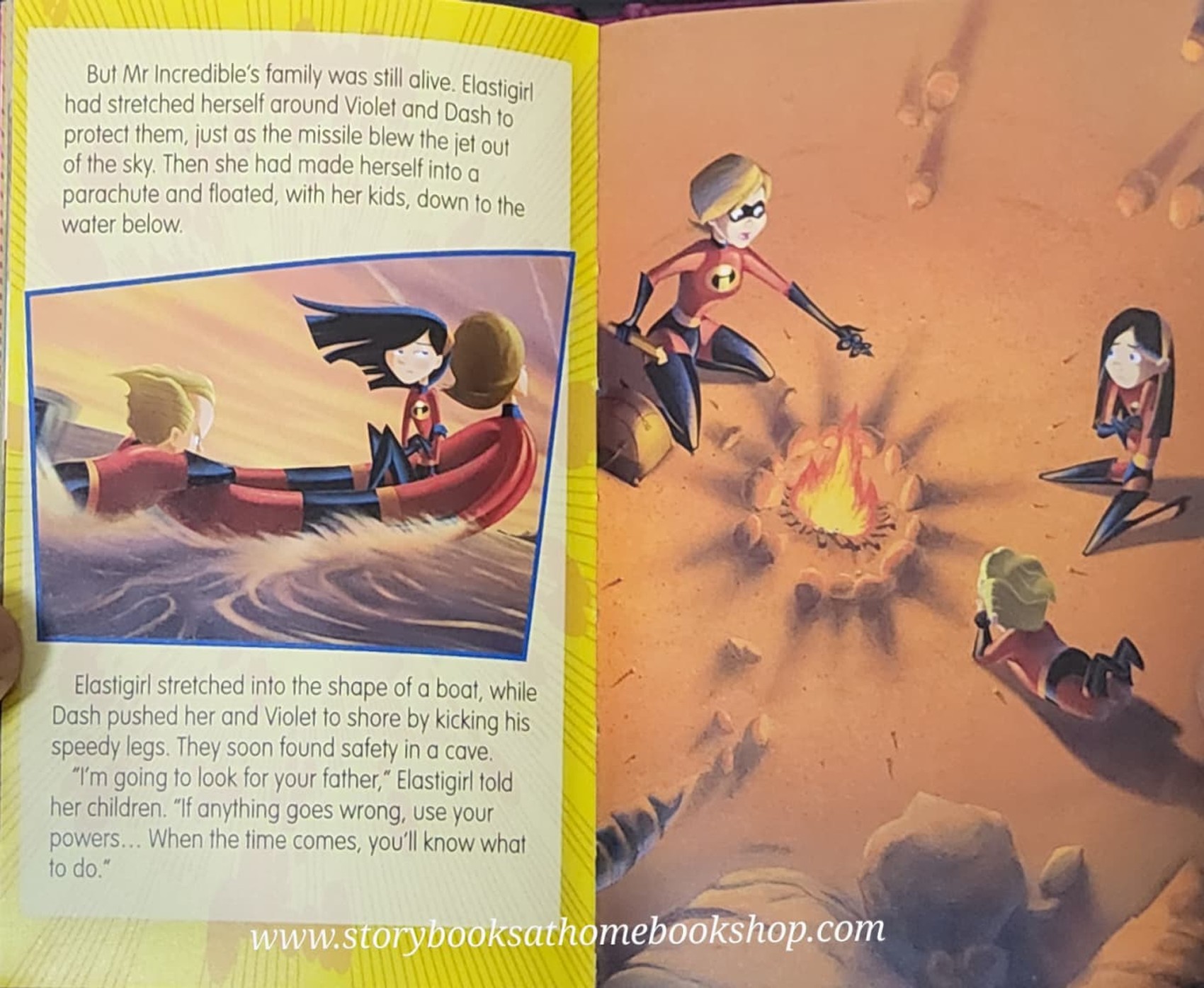 หนังสือนิทานปกแข็ง** 🍅🍓DISNEY PIXAR:THE INCREDIBLES