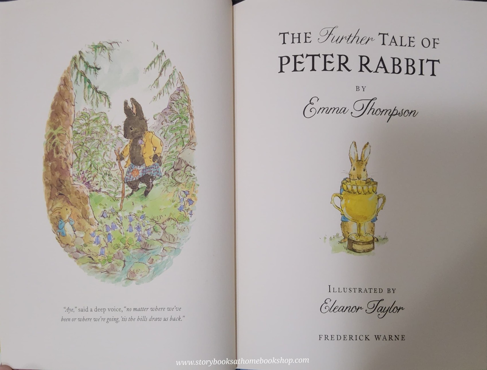 หนังสือนิทานปกแข็ง** FURTHER TALE OF PETER RABBIT