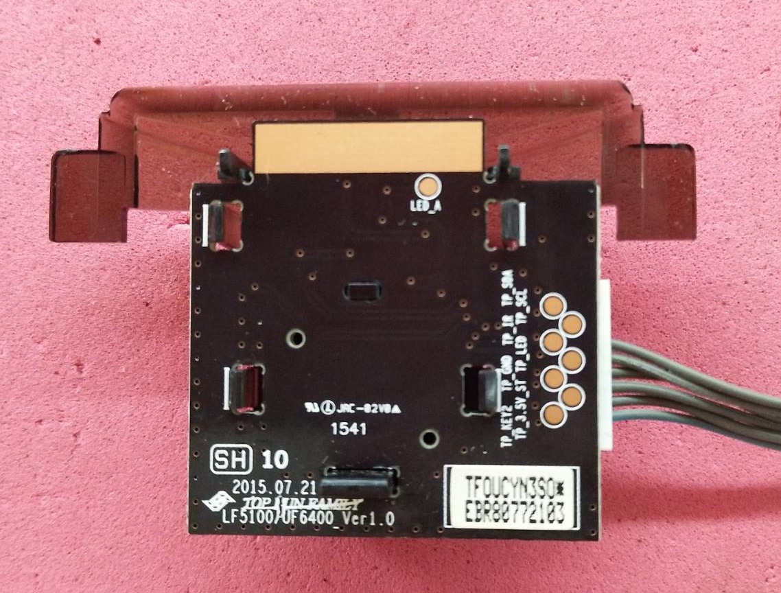 ตัวรับสัญญาณ Wifi +คีย์กดTV LG ของแท้ถอดจากเครื่อง พาร์ท EAT62093301 คีย์กด พาร์ท EBR80772103 และกับรุ่นที่พาร์ทตรงกัน