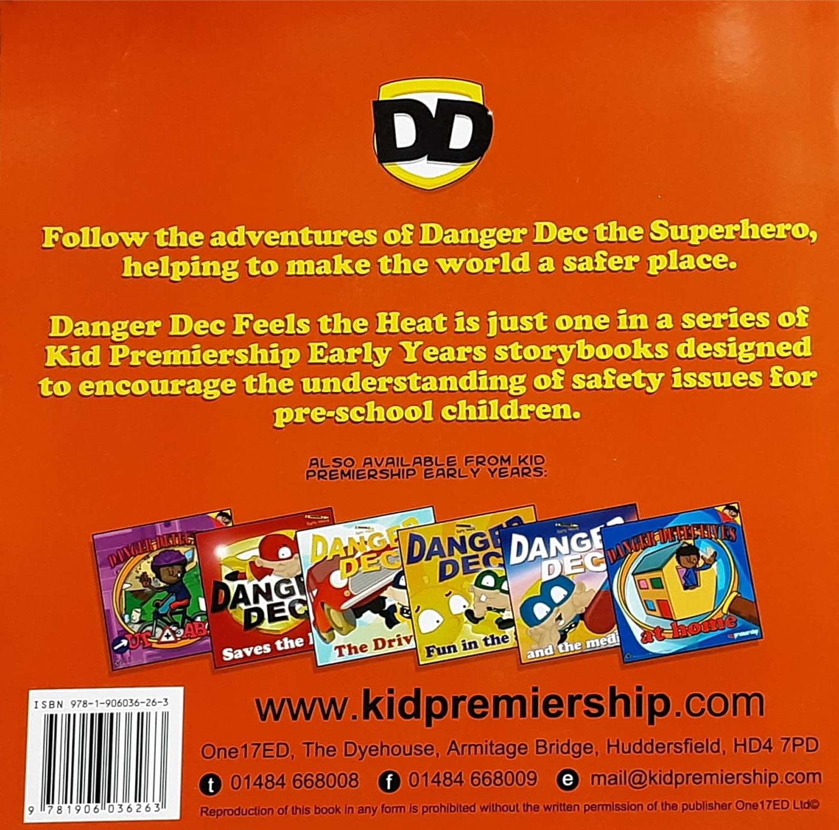 หนังสือนิทานเด็ก ภาษาอังกฤษ ปกอ่อน 🍅🍓DANGER DEC Feels the Heat/Used สภาพ 80-90%