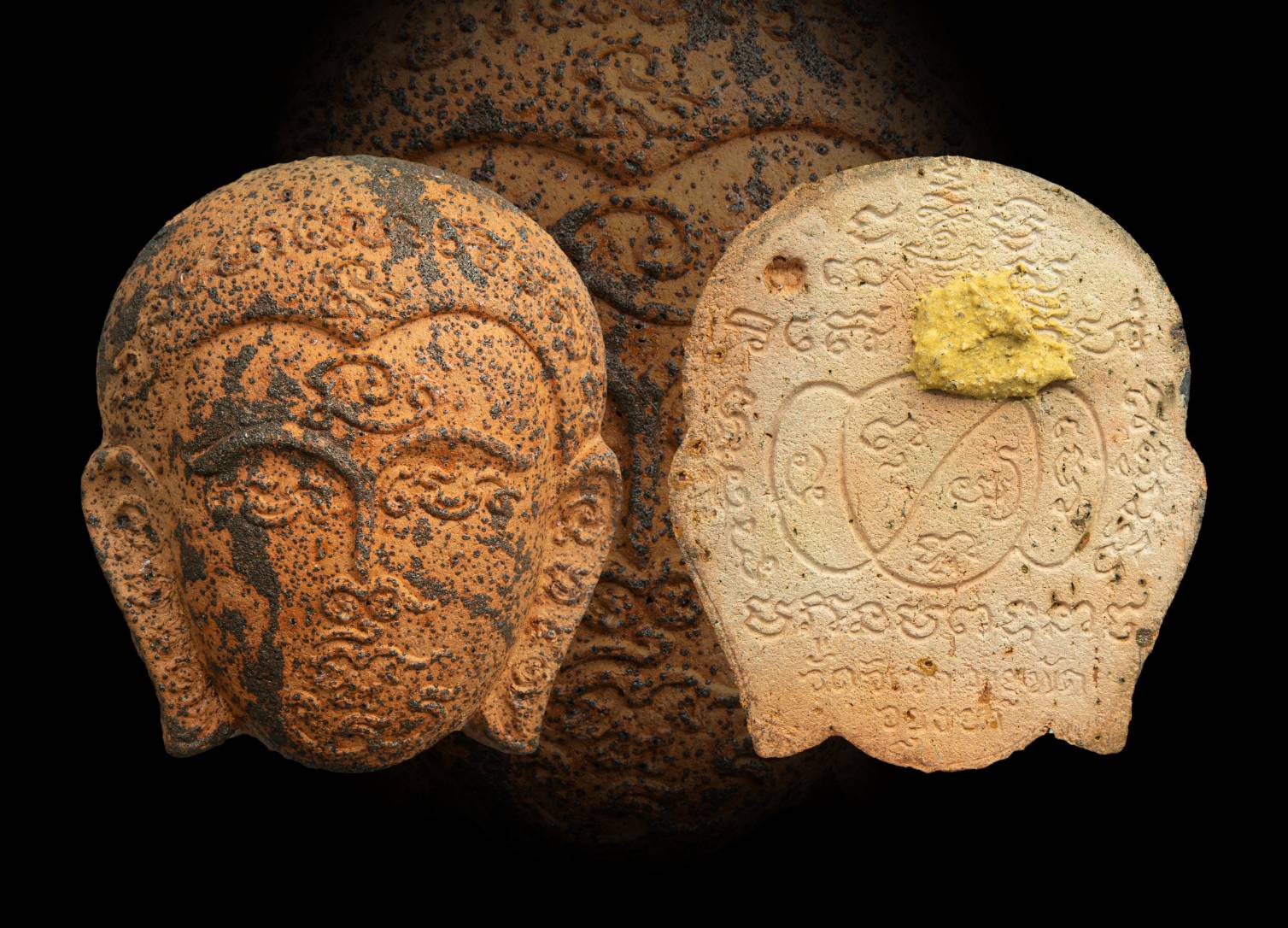 หน้าขุนแผน รุ่นแรก อุดผงเมียมาก หลวงปู่ลอง วัดวิเวกวายุพัด จ.พระนครศรีอยุธย ปี 2560