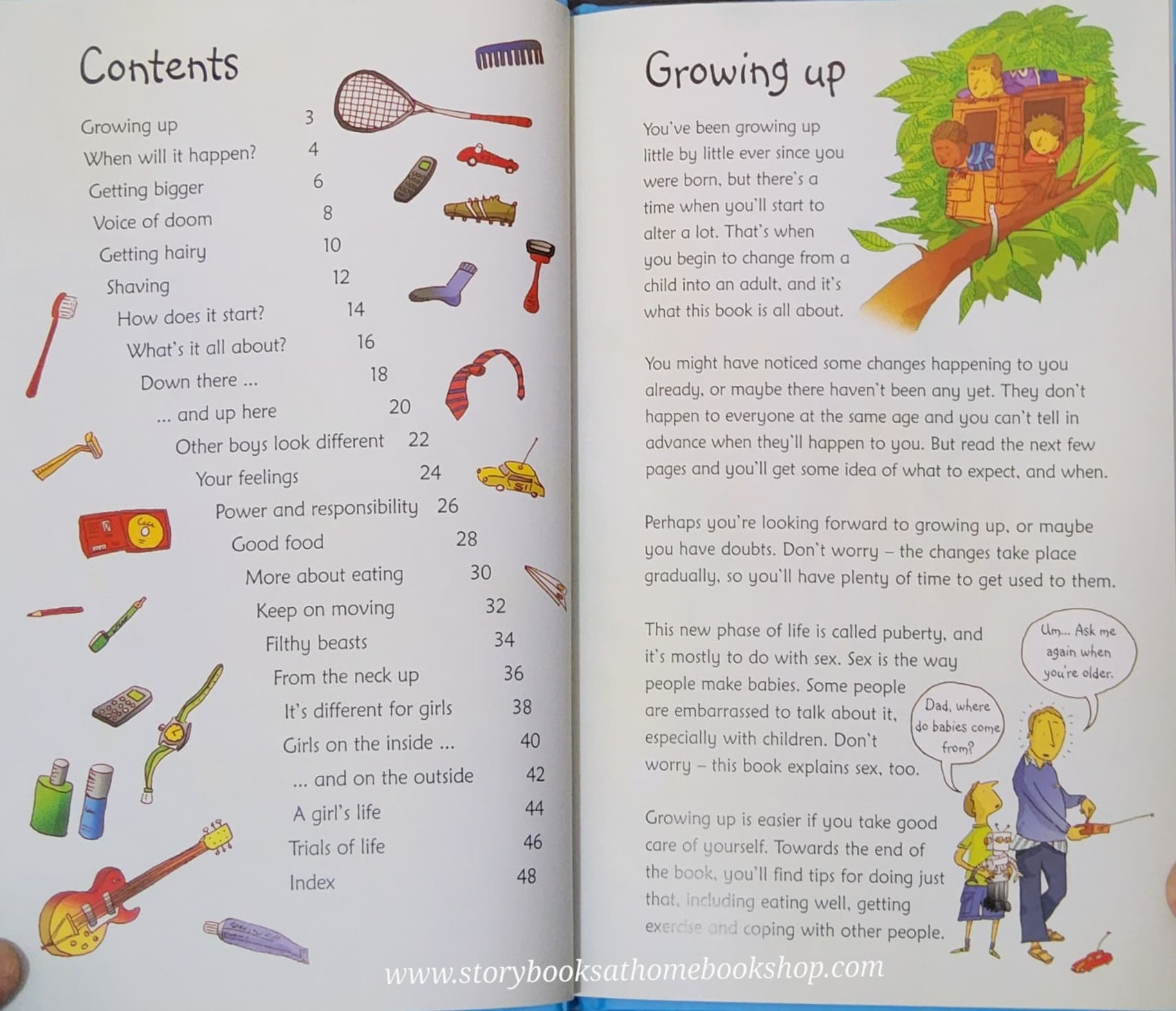 Knowledge Book** 🍅🍅USBORNE WHAT'S HAPPENING TO ME? (BOYS)♥️♥️