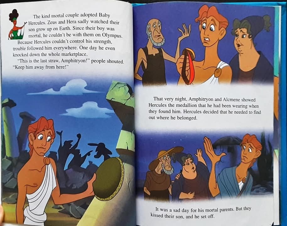 หนังสือนิทานปกแข็ง** 🍅🍅DISNEY : HERCULES