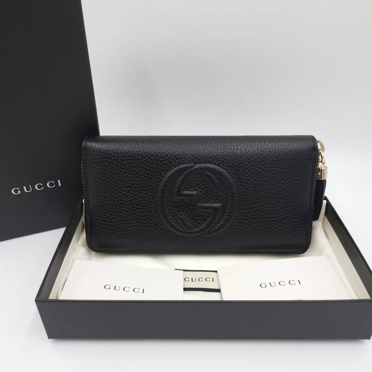 พร้อมส่ง New Gucci อุปกรณ์กล่อง ถุงผ้า การ์ด ใบเสร็จ