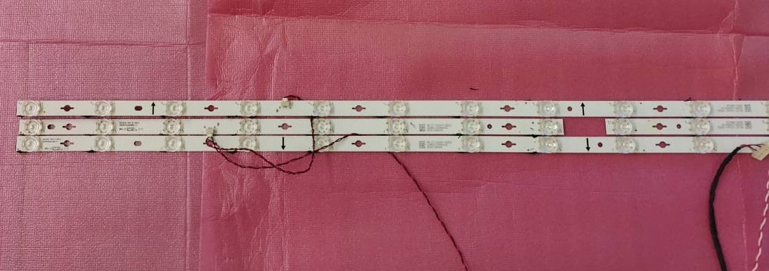 หลอดแบคไลน์ทีวี ทีซีแอล TCL ของแท้ถอดจากเครื่อง รุ่น55C636