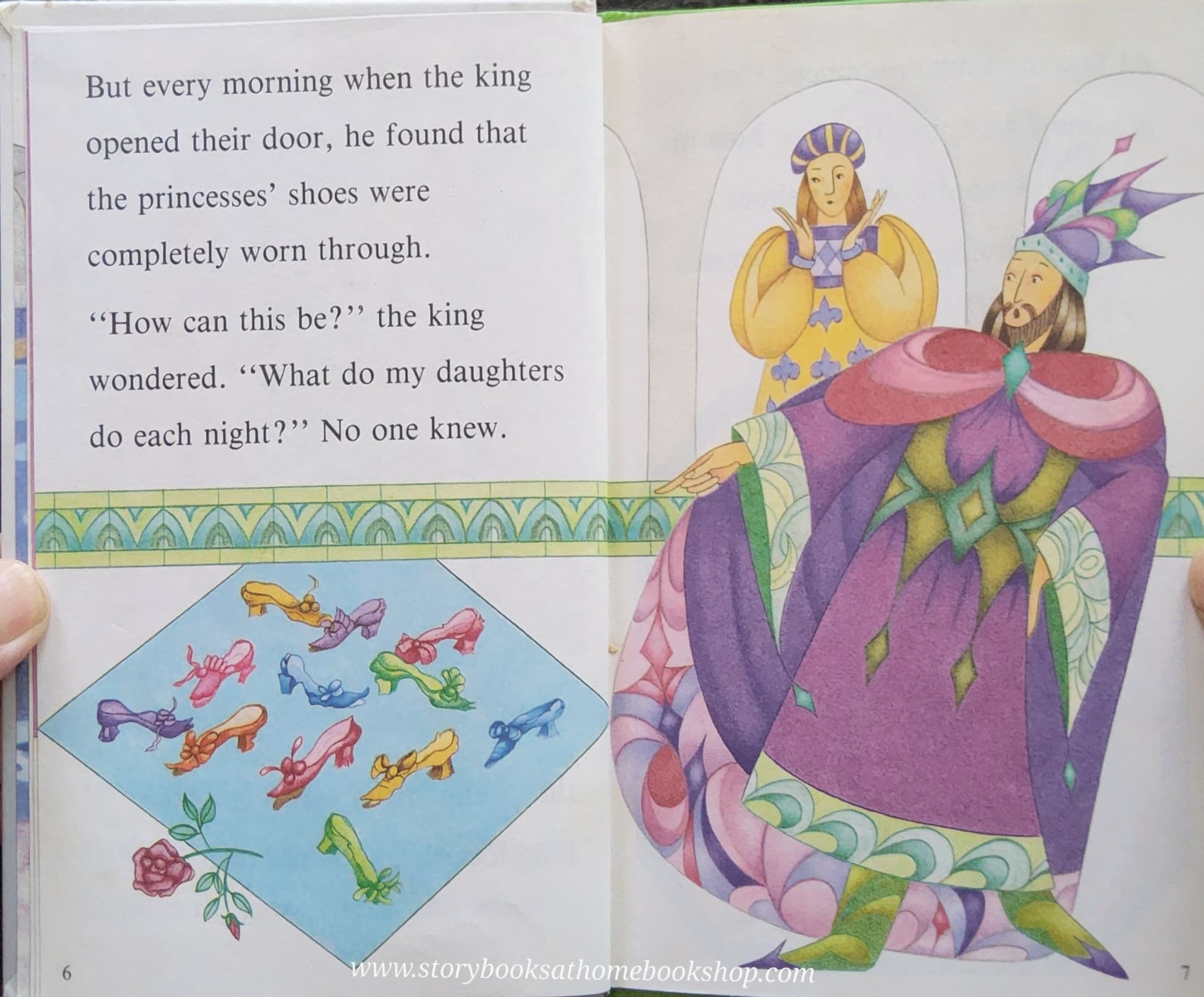 หนังสือนิทานปกแข็ง** 🍅🍅WELL LOVED TALES:THE TWELVE DANCING PRINCESS