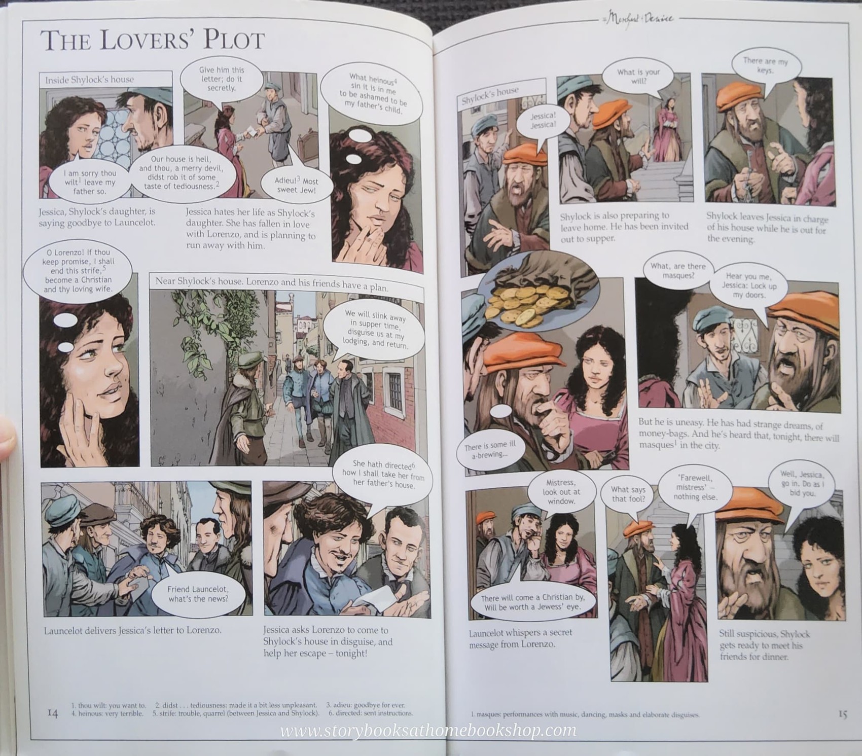 GRAFFEH** **หนังสือนิทานปกอ่อน** 🍅🍓THE MERCHANT OF VENICE WILLIAN SHAKESPEARE