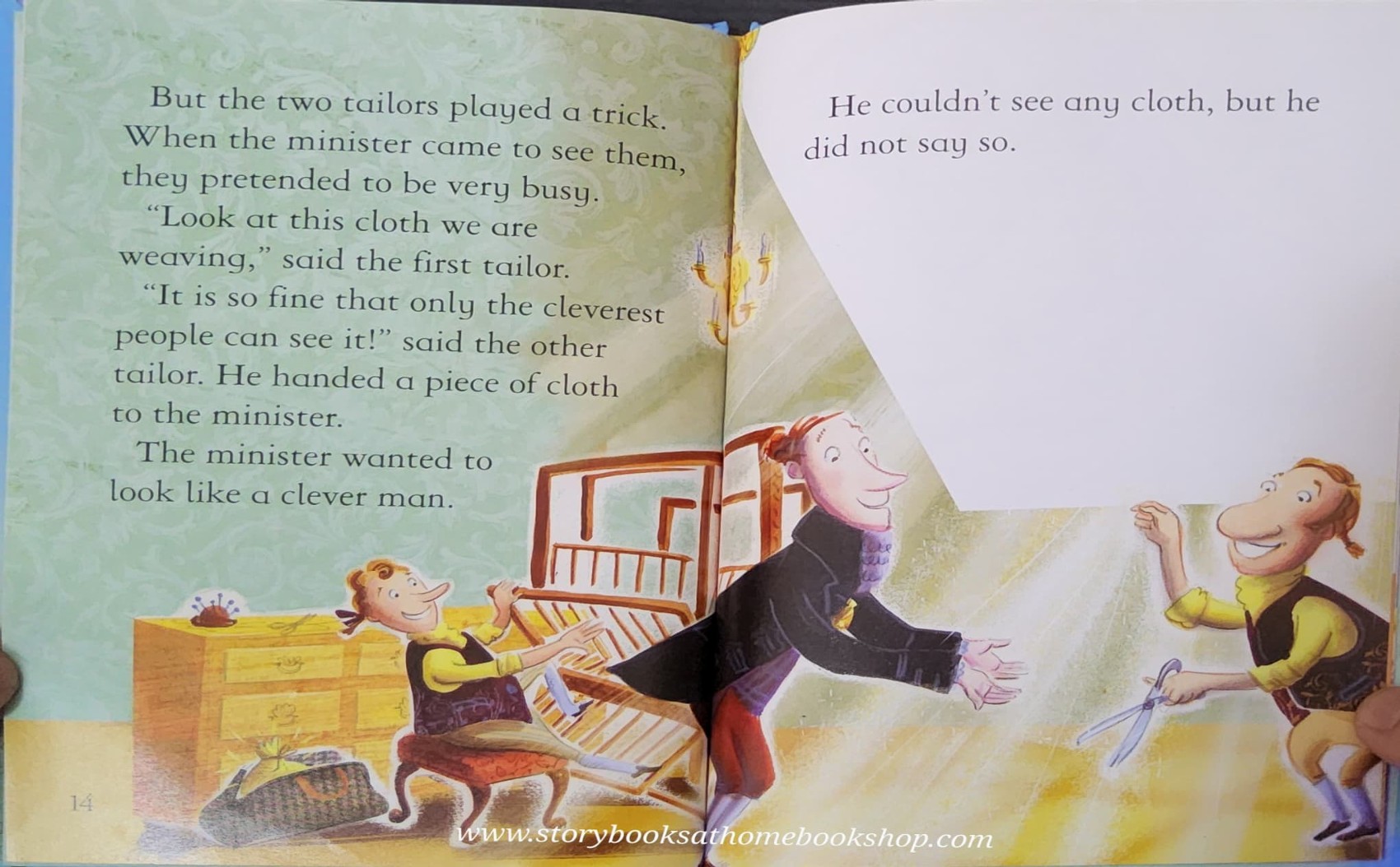 หนังสือนิทานปกแข็ง** 🍅🍓FIRST READERS:THE EMPEROR'S NEW CLOTHES