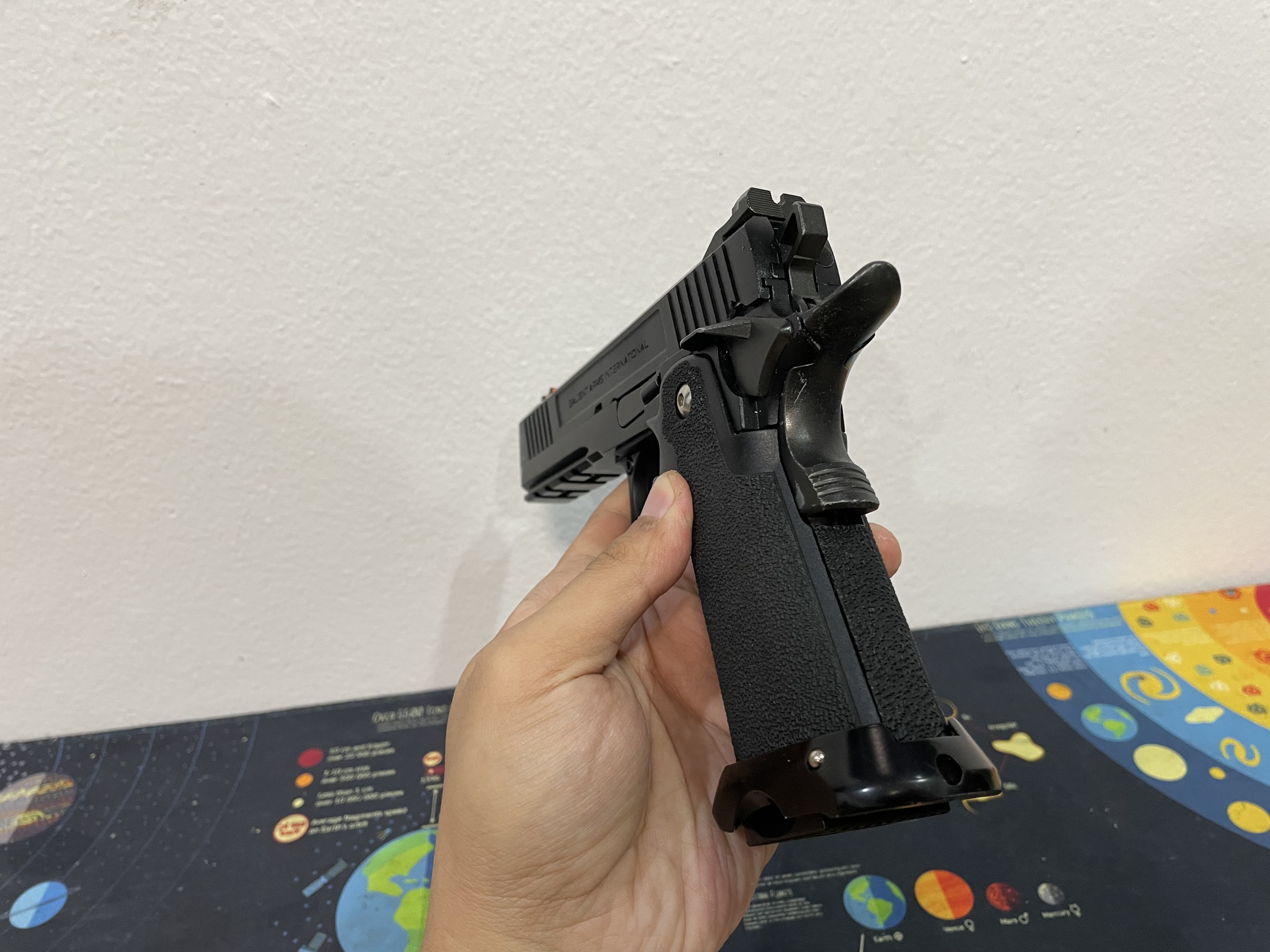 EMG Arms SALIENT ARMS INTERNATIONAL RED-H PISTOL Hi-Capa 5.1 ไต้หวัน BB Gun บีบีกัน แบบแก๊ส ปืนอัดลม มือสอง Airsoft Gun
