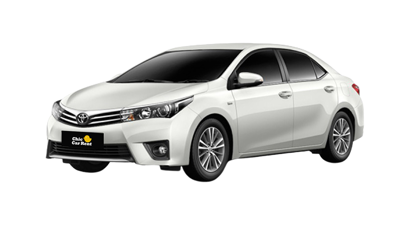 CCAR - Toyota Altis 1.6cc รถเช่า Compact Van Car จาก Chic Car Rent