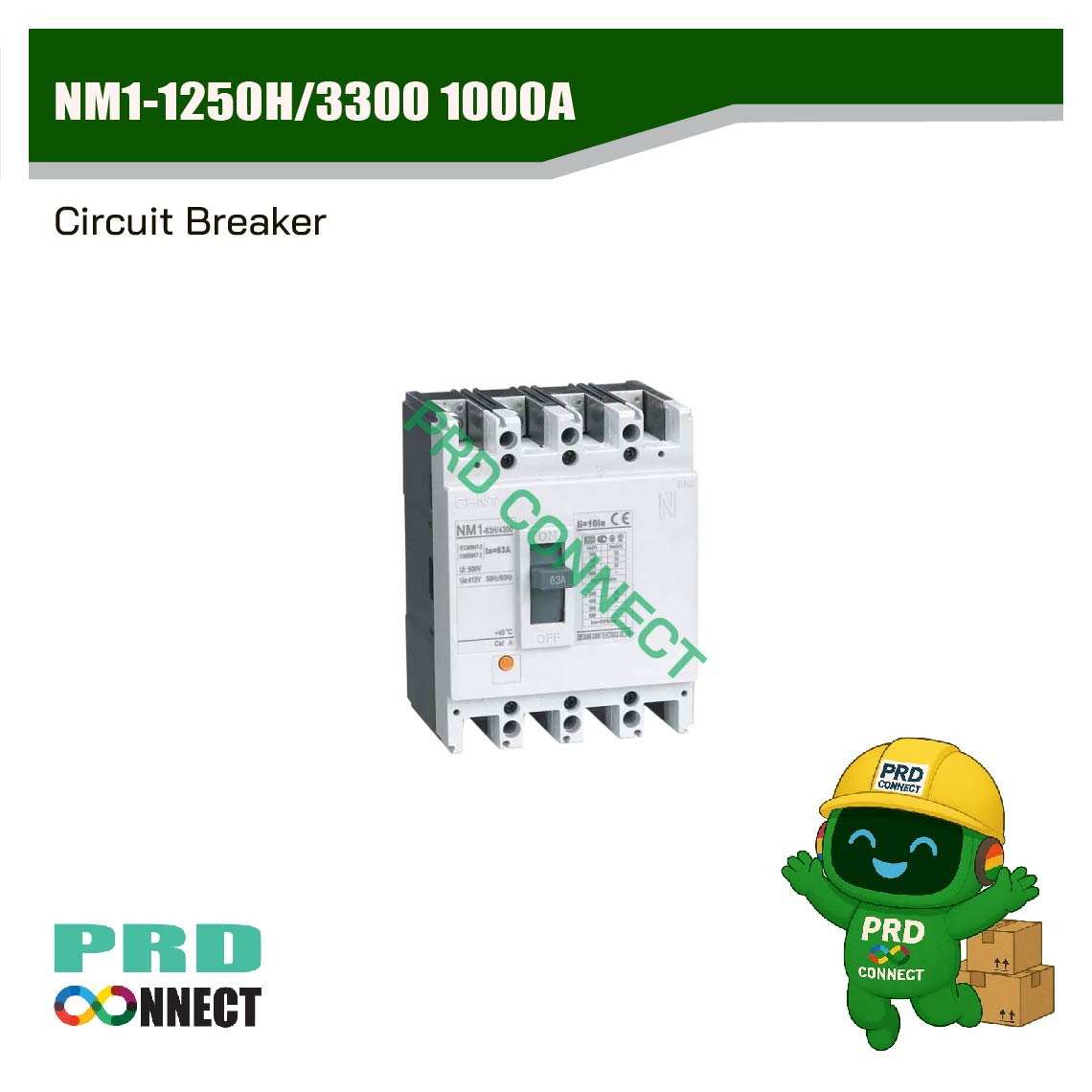 NM1-1250H/3300 1000A