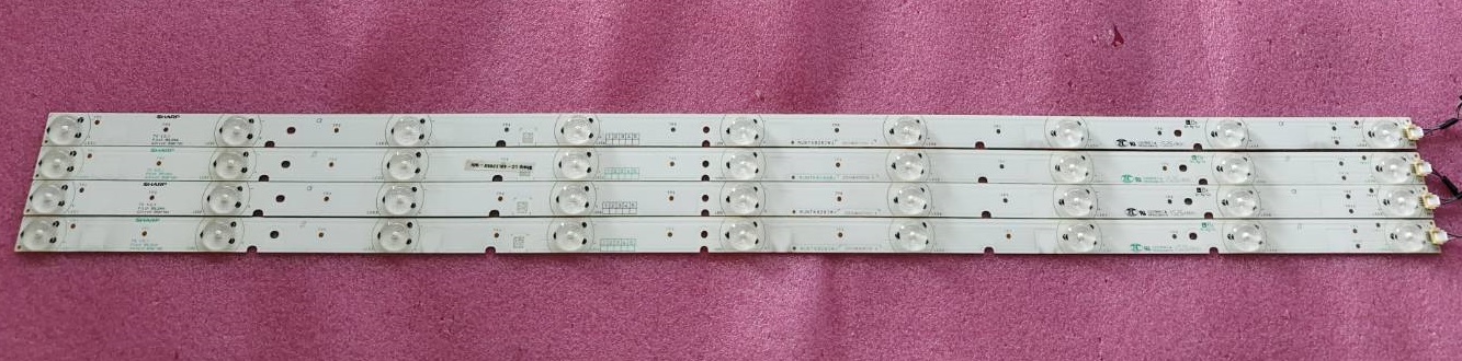 หลอดแบล็คไลท์ทีวีชาร์ป SHARP ของแท้ถอดจากเครื่อง ใช้กับรุ่นLC-40LE265M LC-40LE265X LC-40LE275X LC-40SA550X