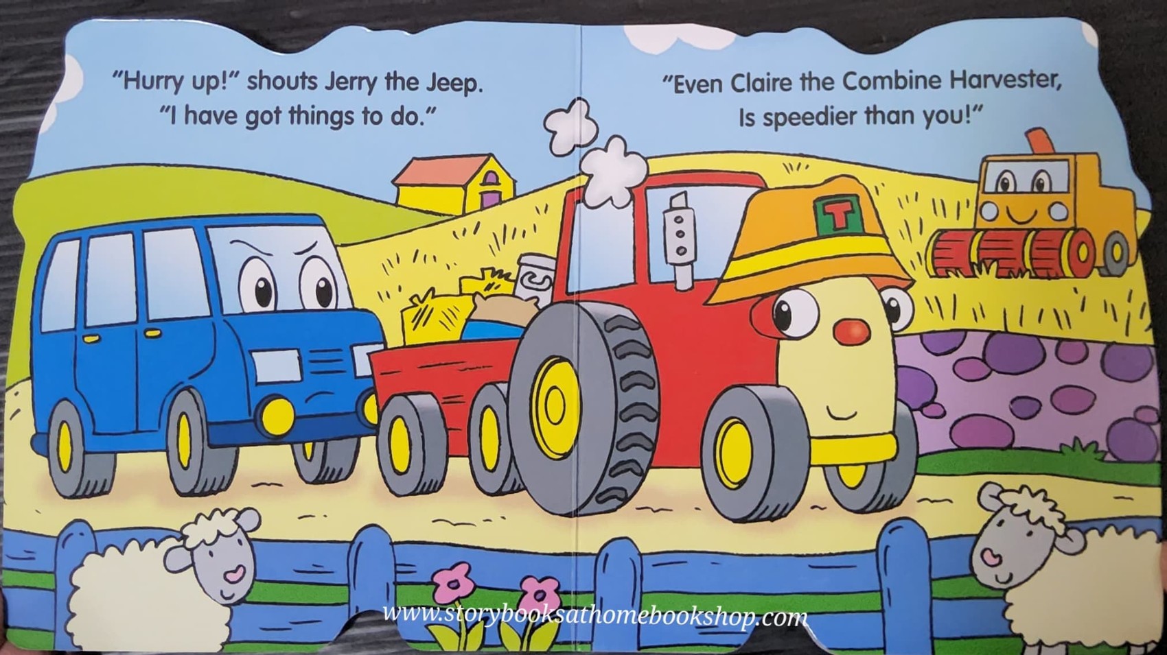 BOARD BOOK** 🍅🍅TOM THE TRACTOR