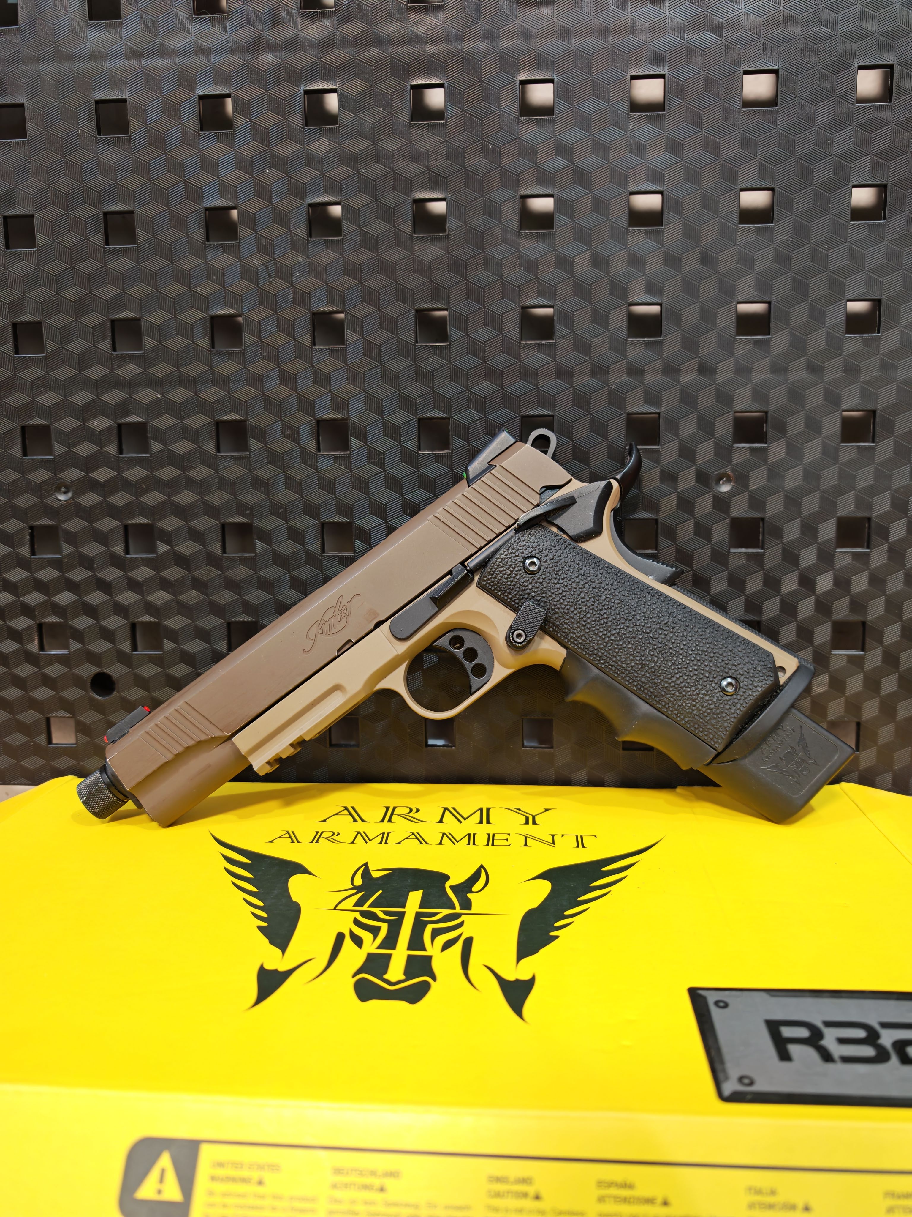 Army Armament R32-1 Kimber Custom 1911 GBB BB Gun บีบีกัน Airsoft Gun ปืนอัดลม ปืนสั้นแก๊ส มือสอง