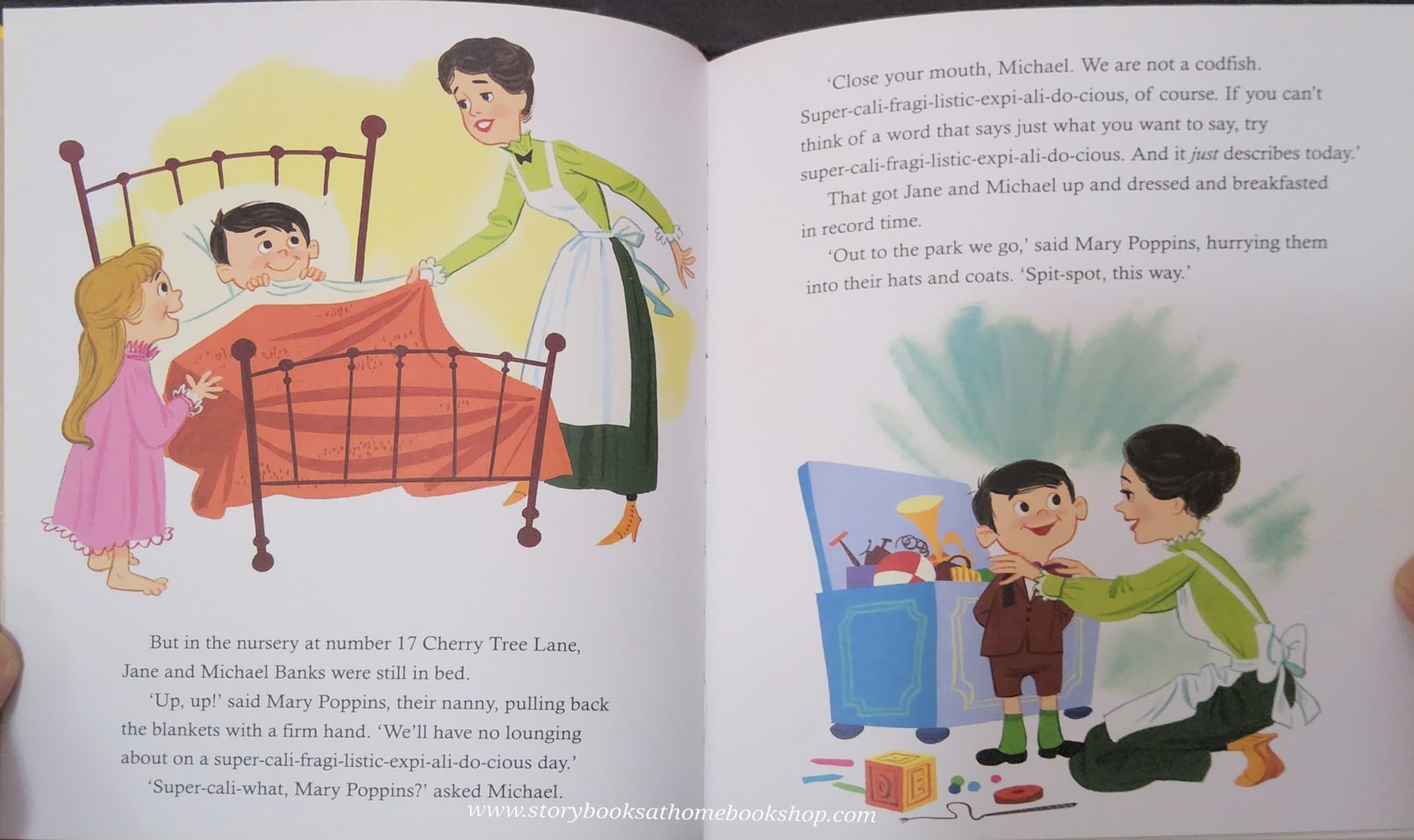 หนังสือนิทานปกแข็ง** 🍅 🍅A TREASURE COVE STORY DISNEY'S MARY POPPINS