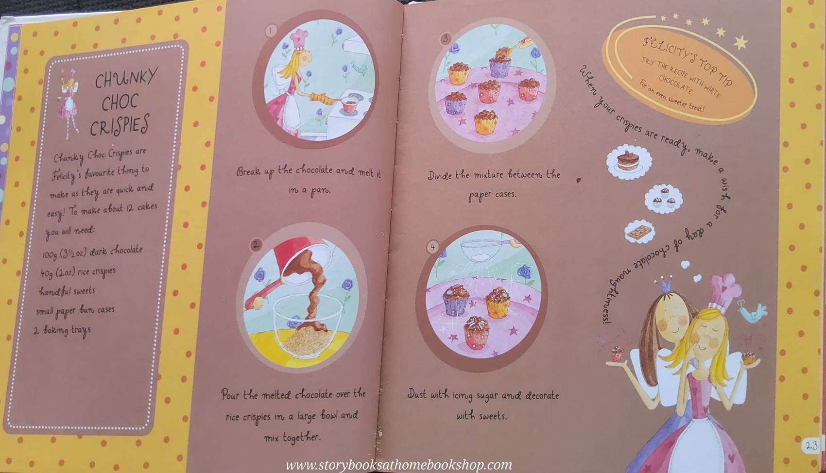 COOKERY Book** ð
ðFELICITY WISHED COOKING MAGIC