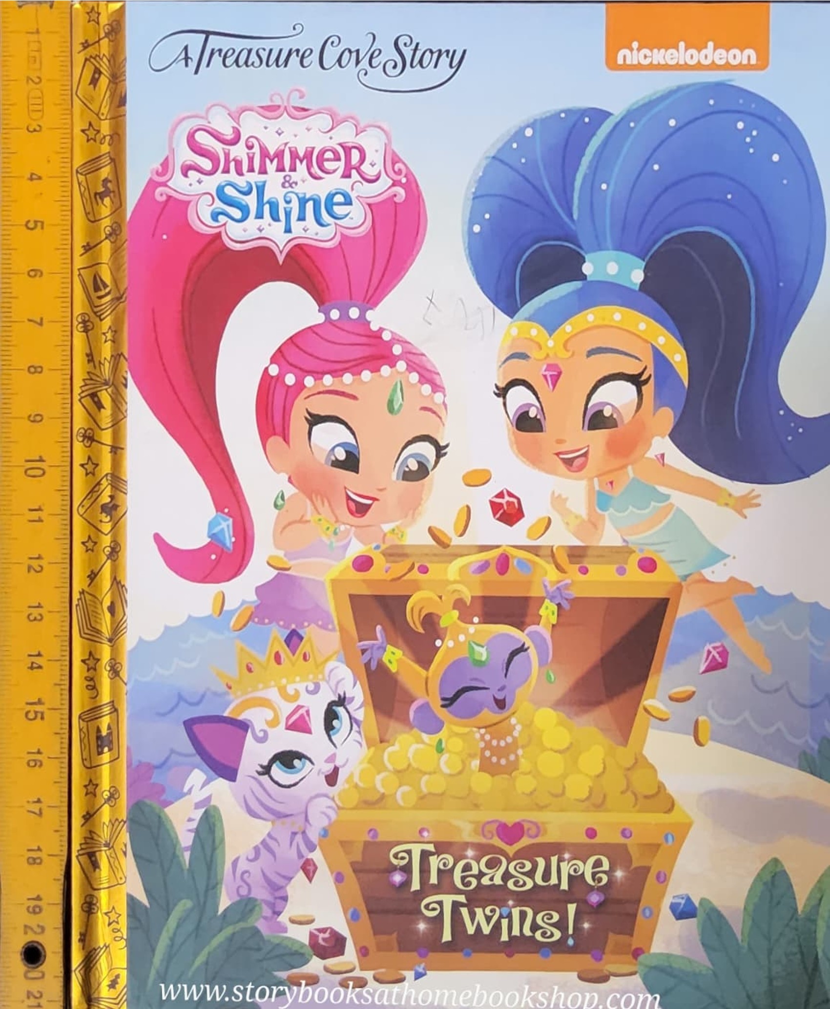 หนังสือนิทานปกแข็ง** 🍅🍓A TREASURE COVE STORY:SHIMMER SHINE TREASURE TWINS