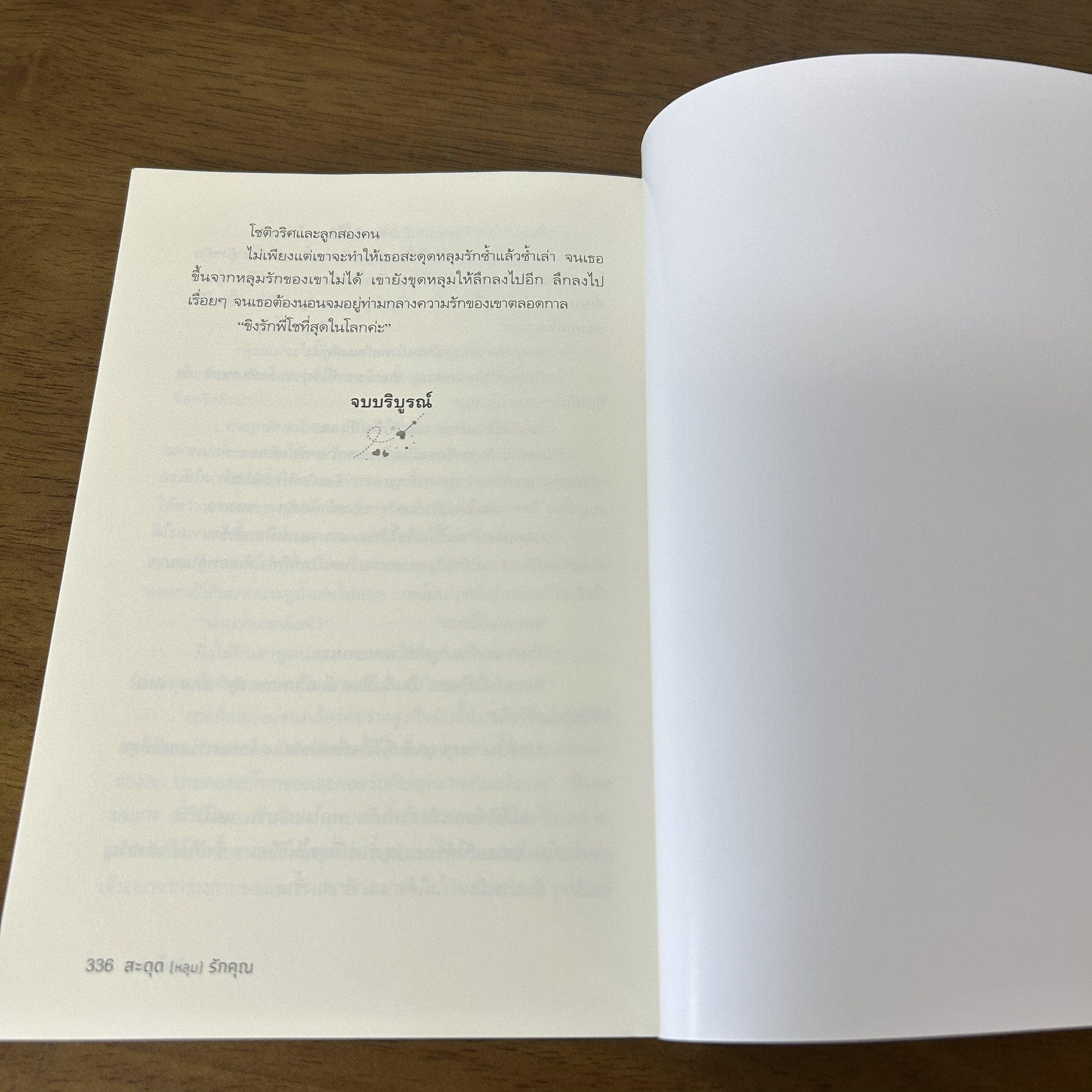 สะดุด (หลุม) รักคุณ ... ฟ้าน้ำค้าง (มือสอง) นิยาย โรมานซ์ ทำมือ