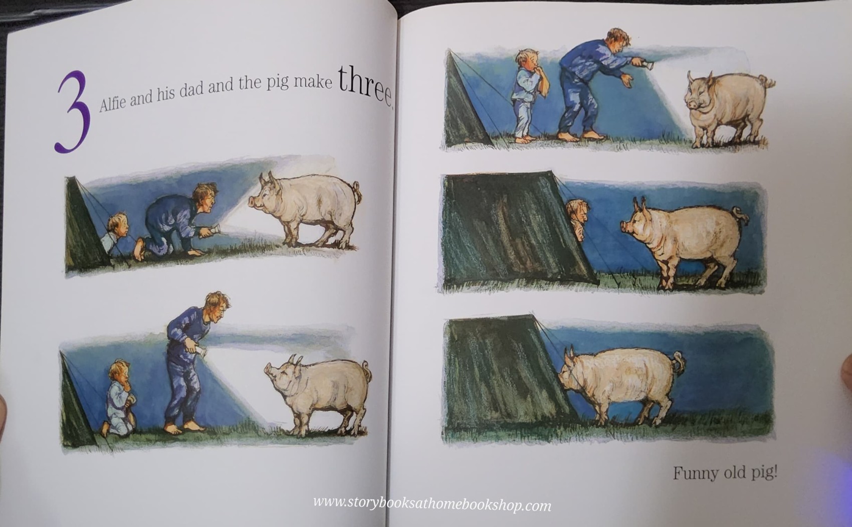 หนังสือนิทานปกอ่อน ** 🍅🍓ALFIE'S NUMBERS SHIRLEY HUGHES