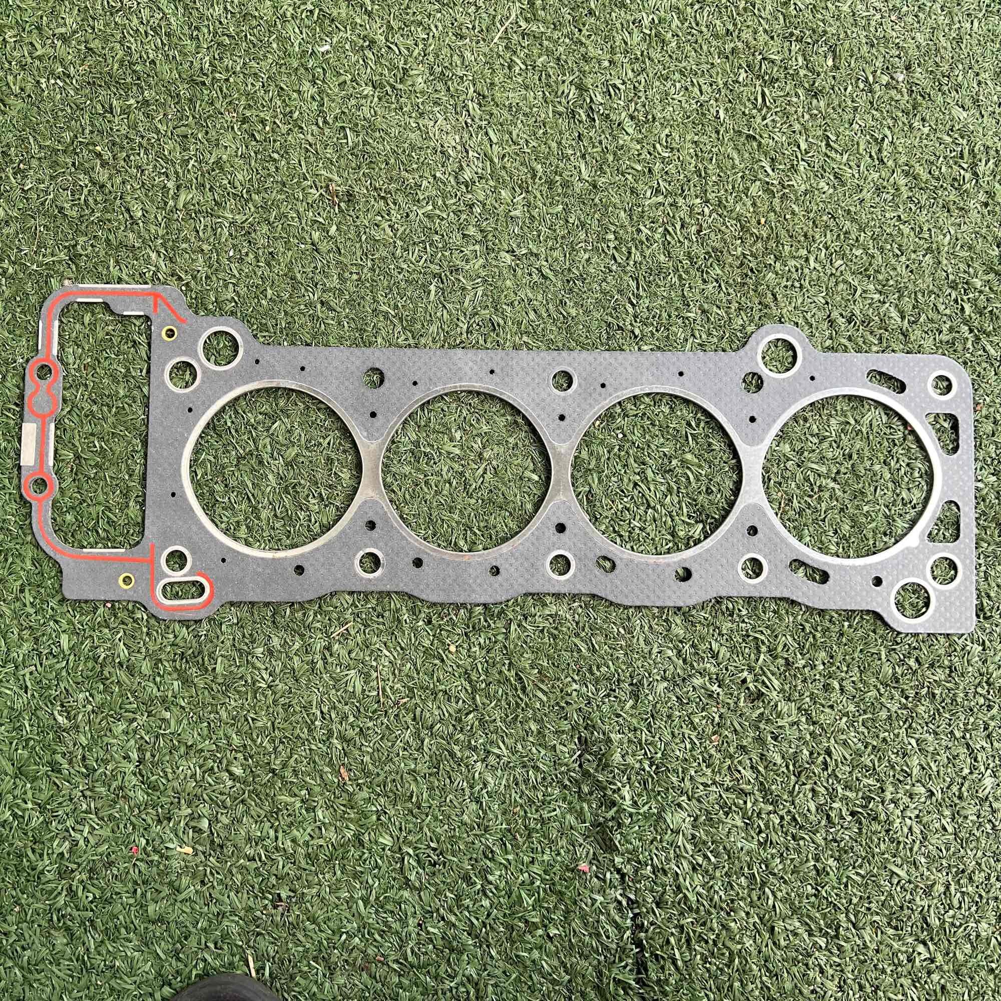 ปนะเก็นฝาสูบไฟ TOYOTA 1RZ ไฮเอจ 2.0