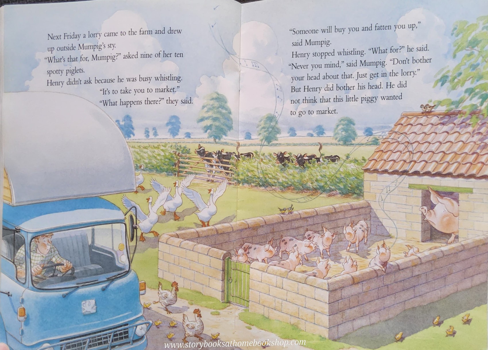 หนังสือนิทานปกอ่อน** 🍅🍓THE WHISTLING PIGLET