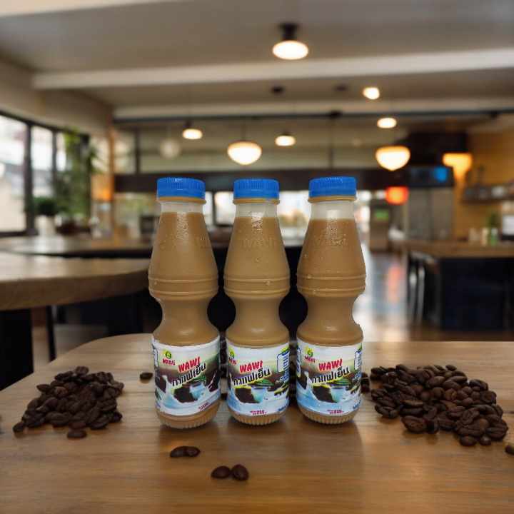 น้ำเต้าหู้ ขนาด 150 มล. รสกาแฟ 1 โหล แพค 12 ขวด