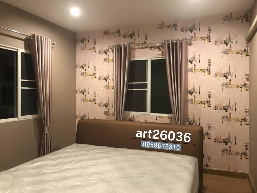 ผ้าม่านทึบสีชมพู Aesthetics style and glossy