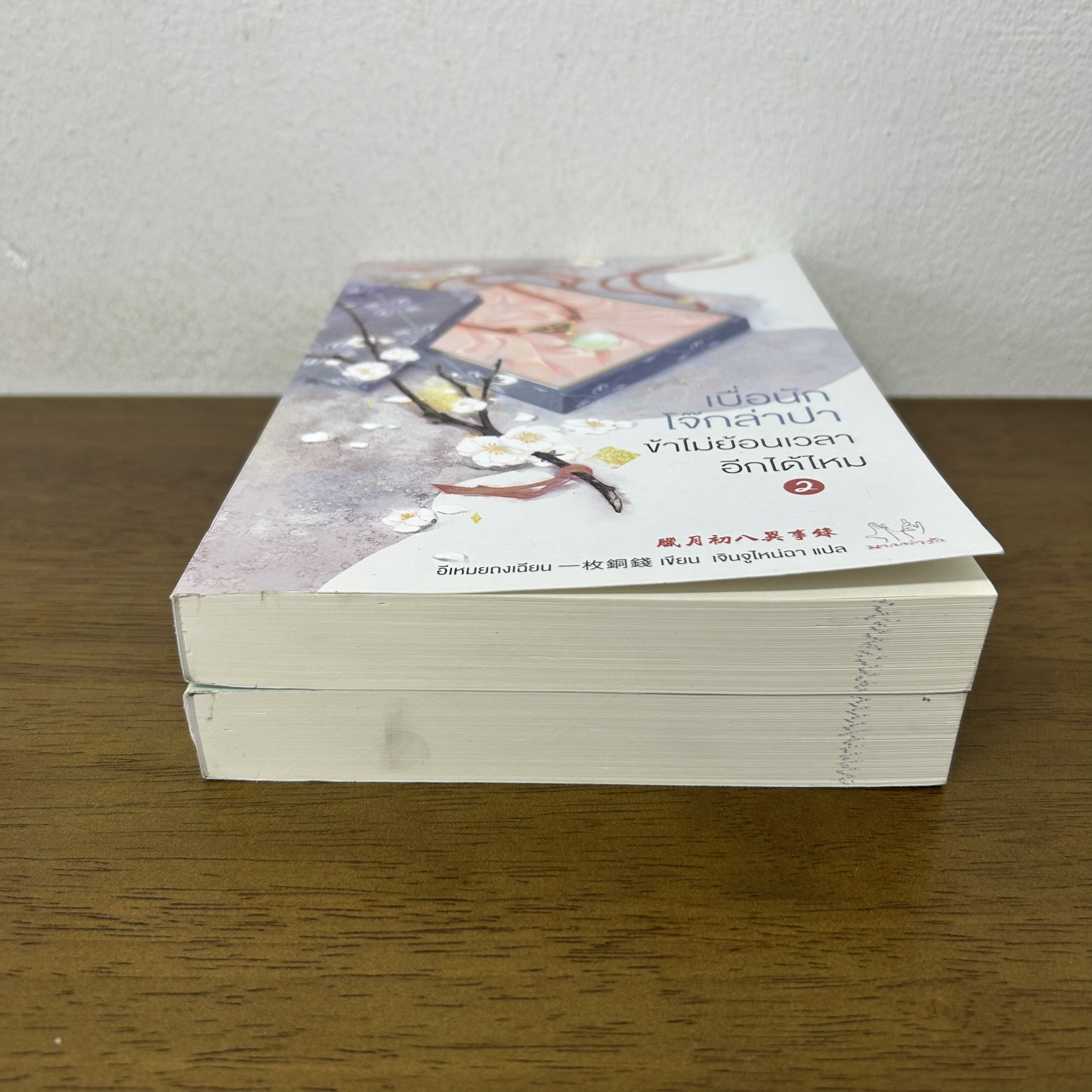 เบื่อนักโจ๊กล่าปา ข้าไม่ย้อนเวลาอีกได้ไหม เล่ม 1-2 จบ ครบชุด ... อีเหมยถงเฉียน เขียน (มือสอง) แปลจีน จีนโบราณ