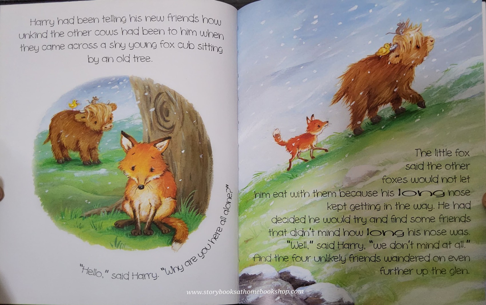 หนังสือนิทานปกอ่อน ** 🍅🍓HARRY THE HIGHLANDER UP THE GLEN