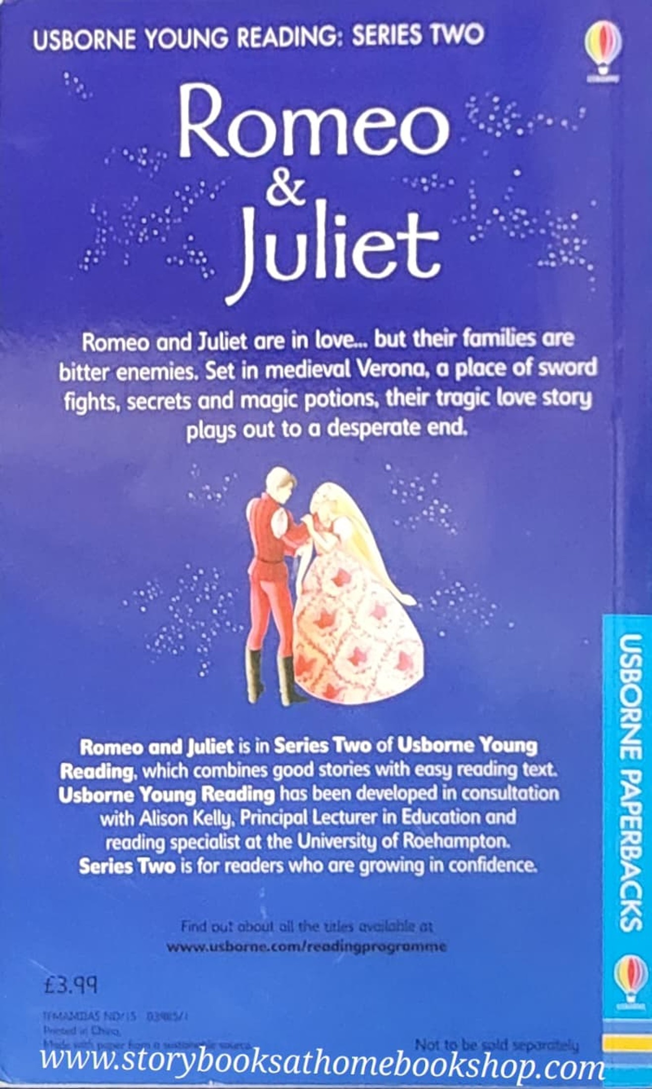 หนังสือนิทานปกอ่อน** 🍅🍓USBORNE YOUNG READING: ROMEO&JULIET