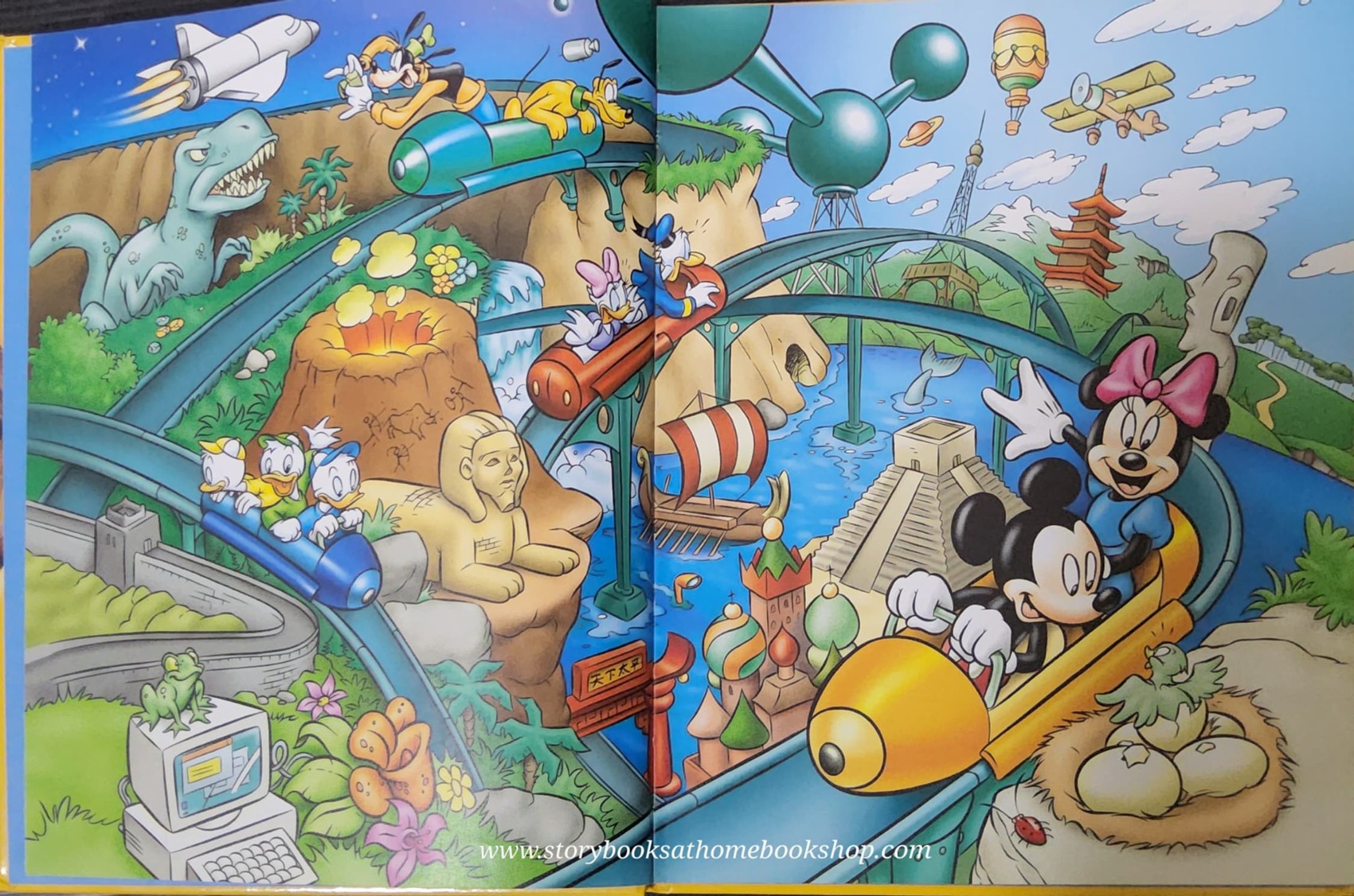 KNOWLEDGE BOOK** ♥️DISNEY THE WONDERFUL WORLD OF KNOWLEDGE: DINOSAURS