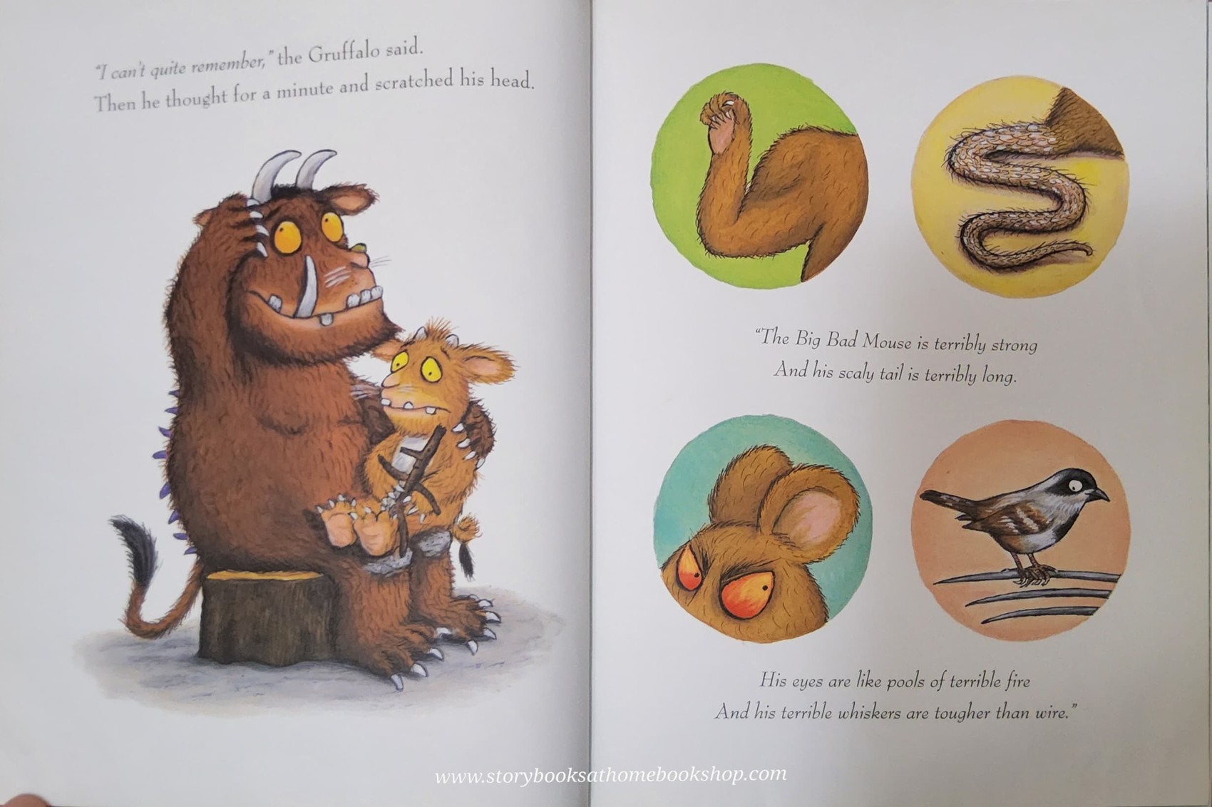 หนังสือนิทานปกแข็ง** 🍅🍓THE GRUFFALO'S CHILD BY JULIA DONALDSON AND AXEL SCHEFFLER