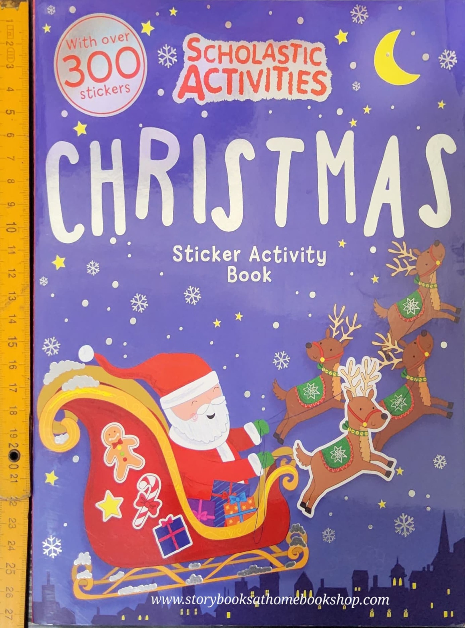 Activities Book** 🍓🍓 SHOLASTIC ACTIVITIES:CHRISTMAS STICKER ACTIVITY BOOK WITH 300 STICKERS
