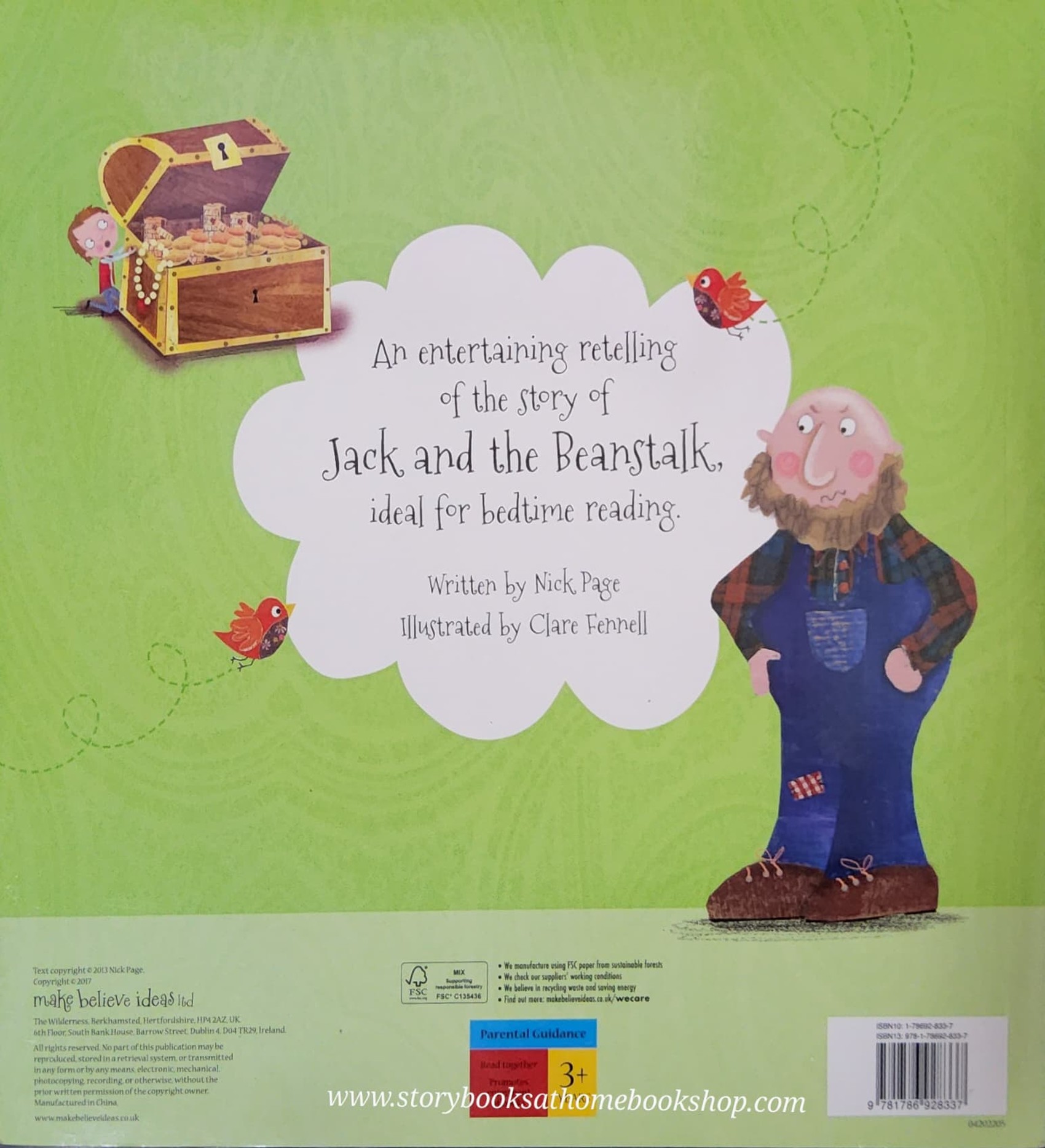 หนังสือนิทานปกอ่อน** 🍅🍓JACK AND THE BEANSTALK