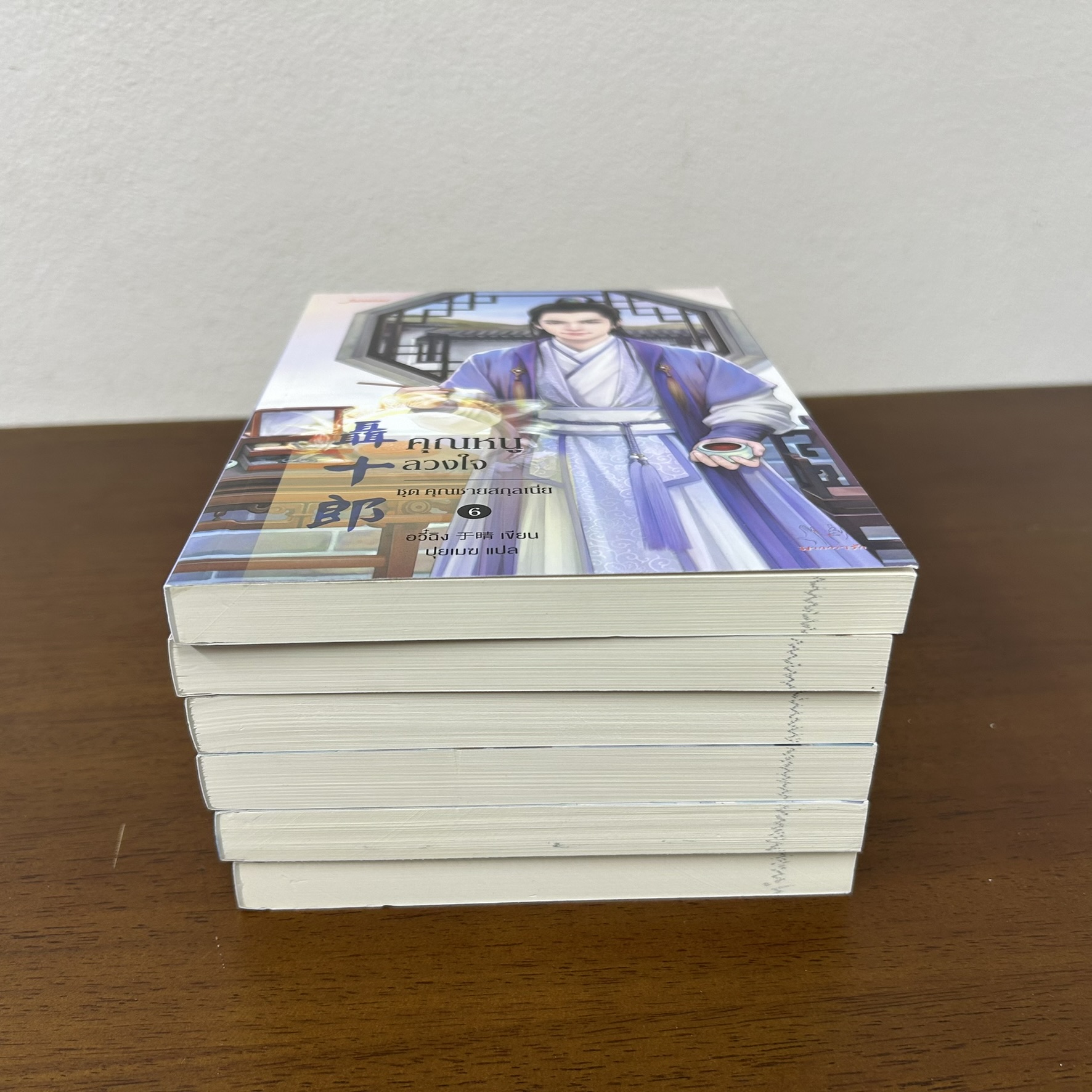 ชุด คุณชายสกุลเนี่ย 6 เล่มครบชุด ... อวี๋ฉิง 于晴 เขียน (มือสอง) แปลจีน จีนโบราณ